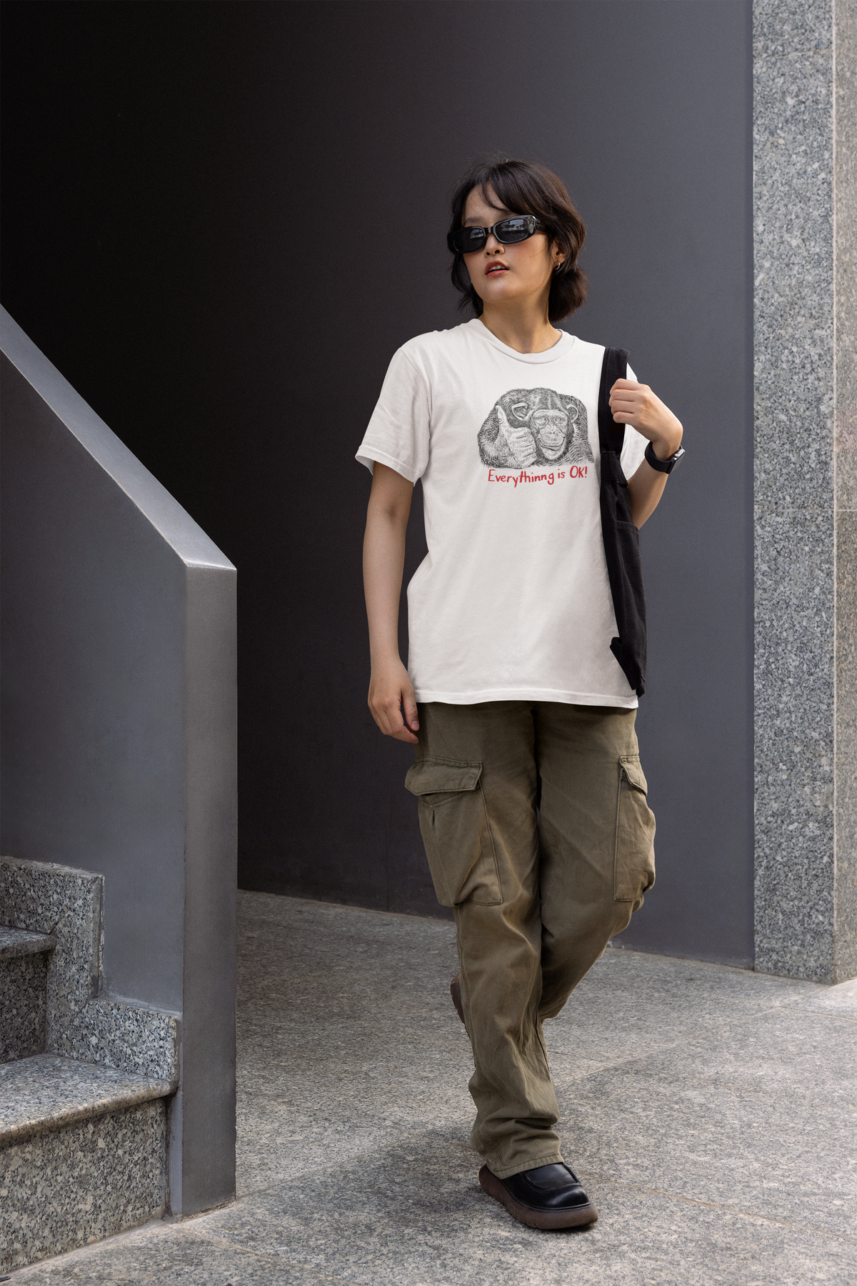 Women's tee mockup