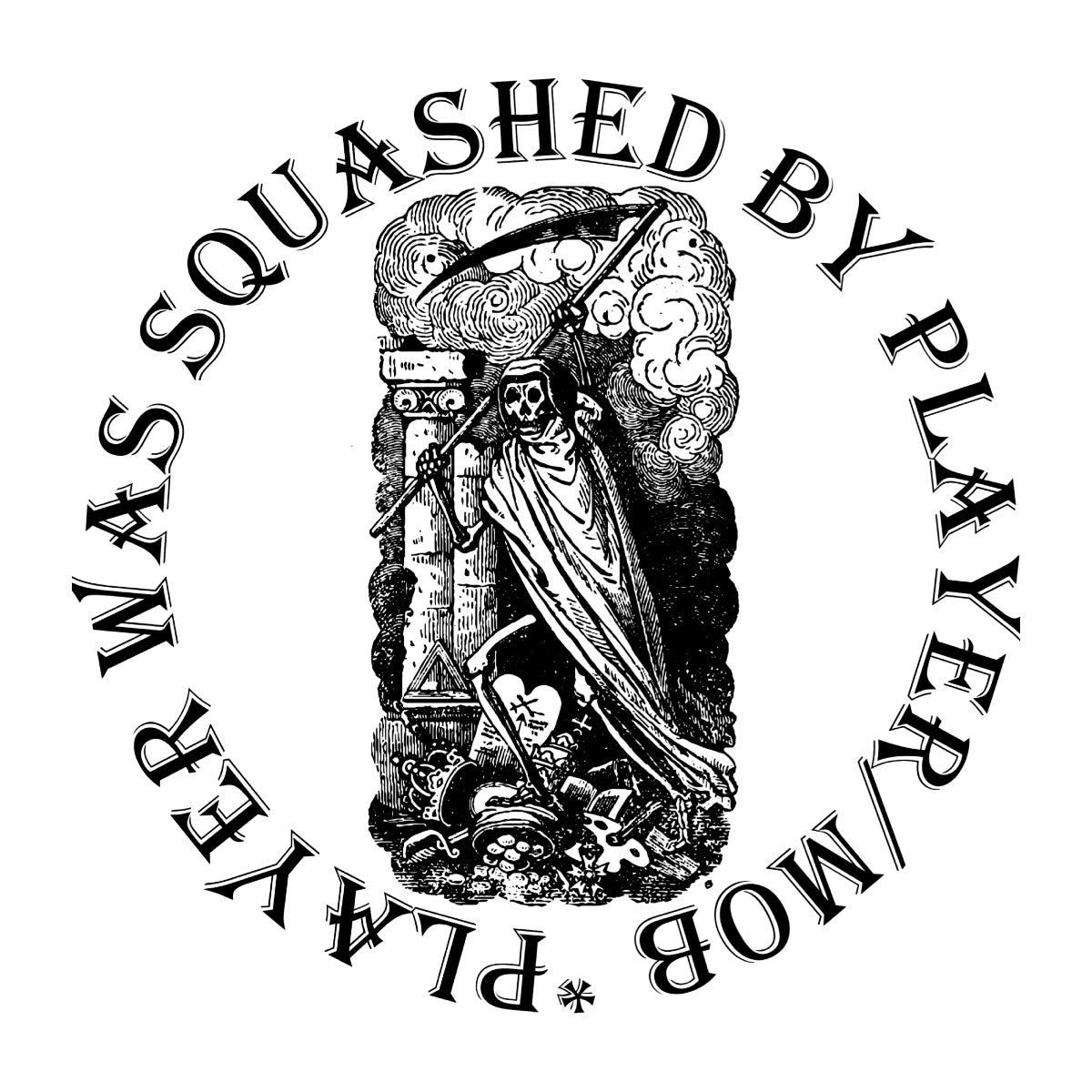 Player Was Squashed T-Shirt lifestyle mockup, Geekpsters