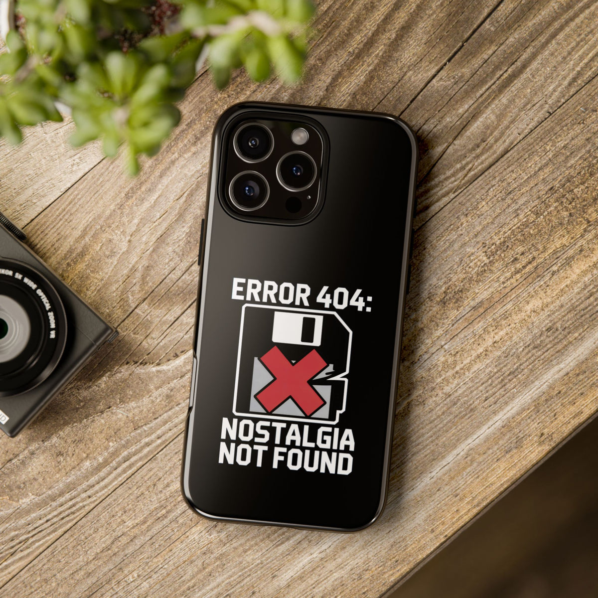 Error 404 Nostalgia Not Found Phone Case