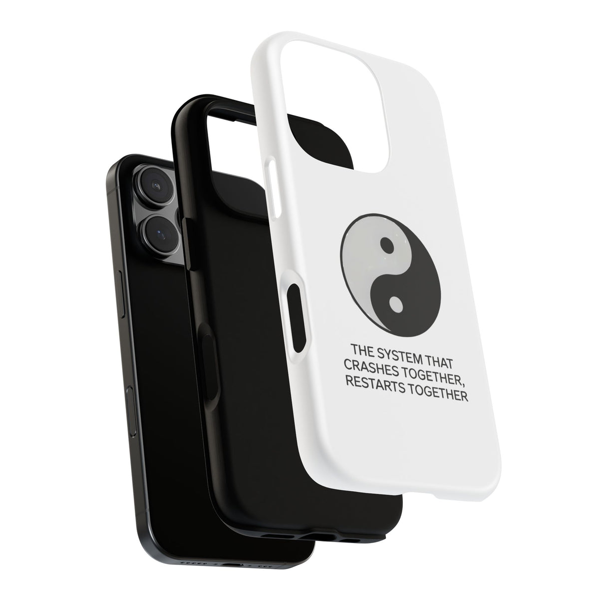 The System That Crashes Together, Restarts Together Phone Case