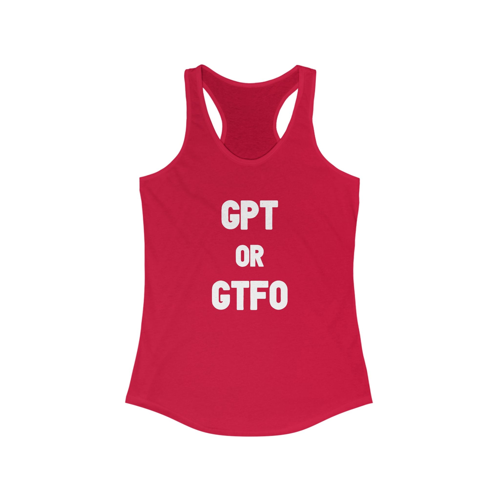 GPT GTF0 - Women's Racerback Tank