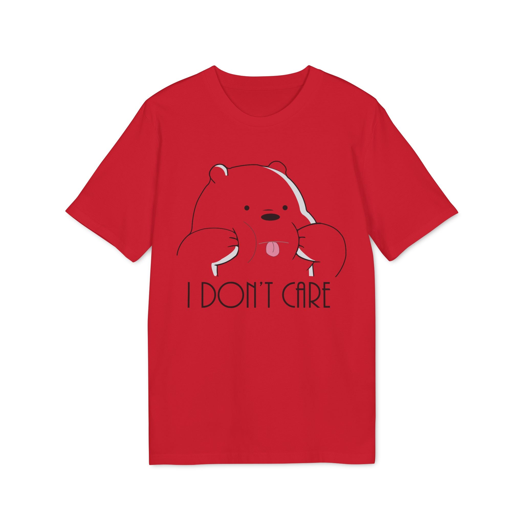 I-dont-Care--Panda - Organic T-Shirt