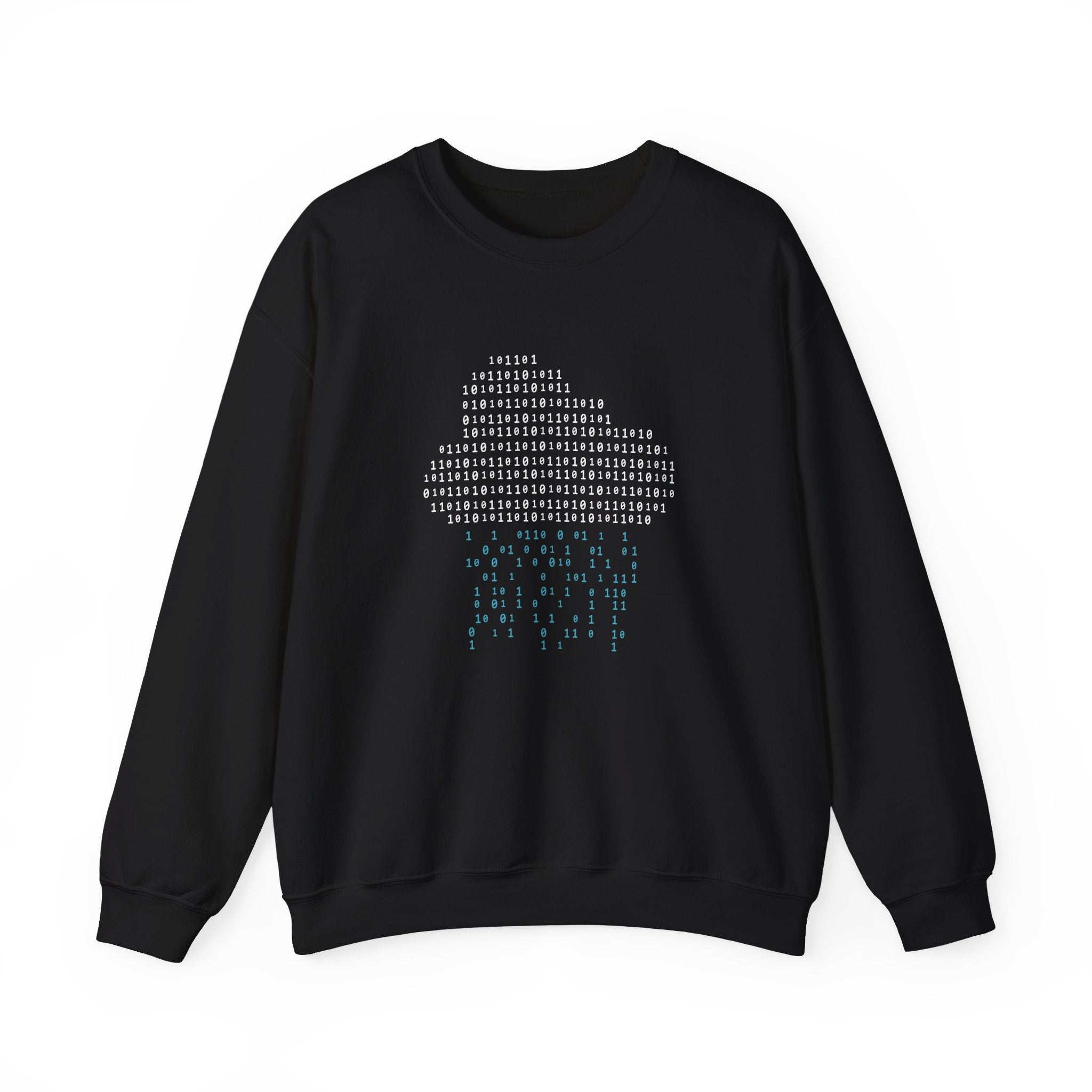 Binary Rain Cloud - Sweatshirt