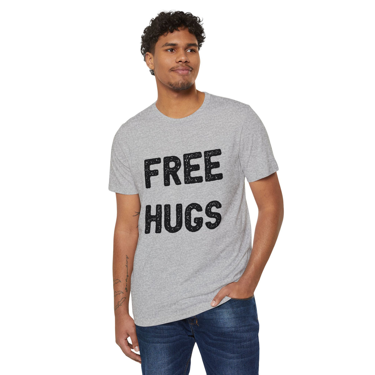 Free Hugs Recycled Organic Tee