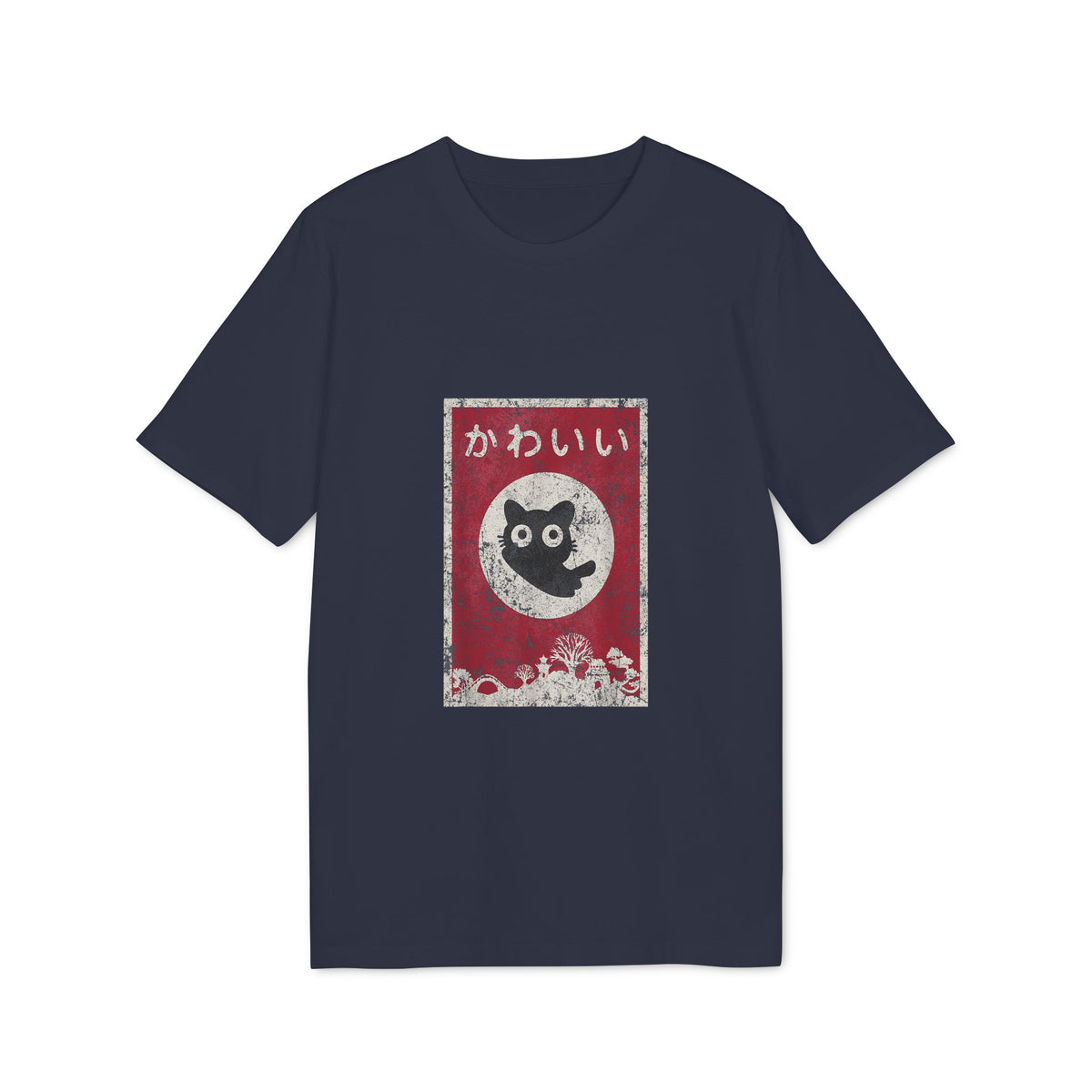 Kawaii Japanese Cat Organic Tee