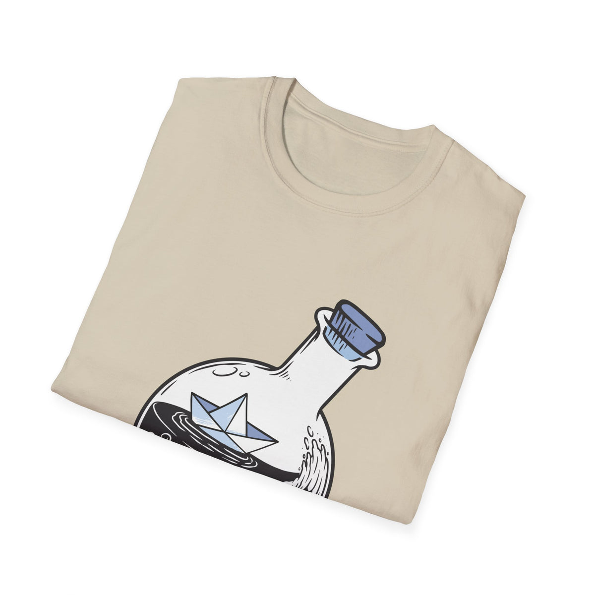 Paper Boat in a Bottle