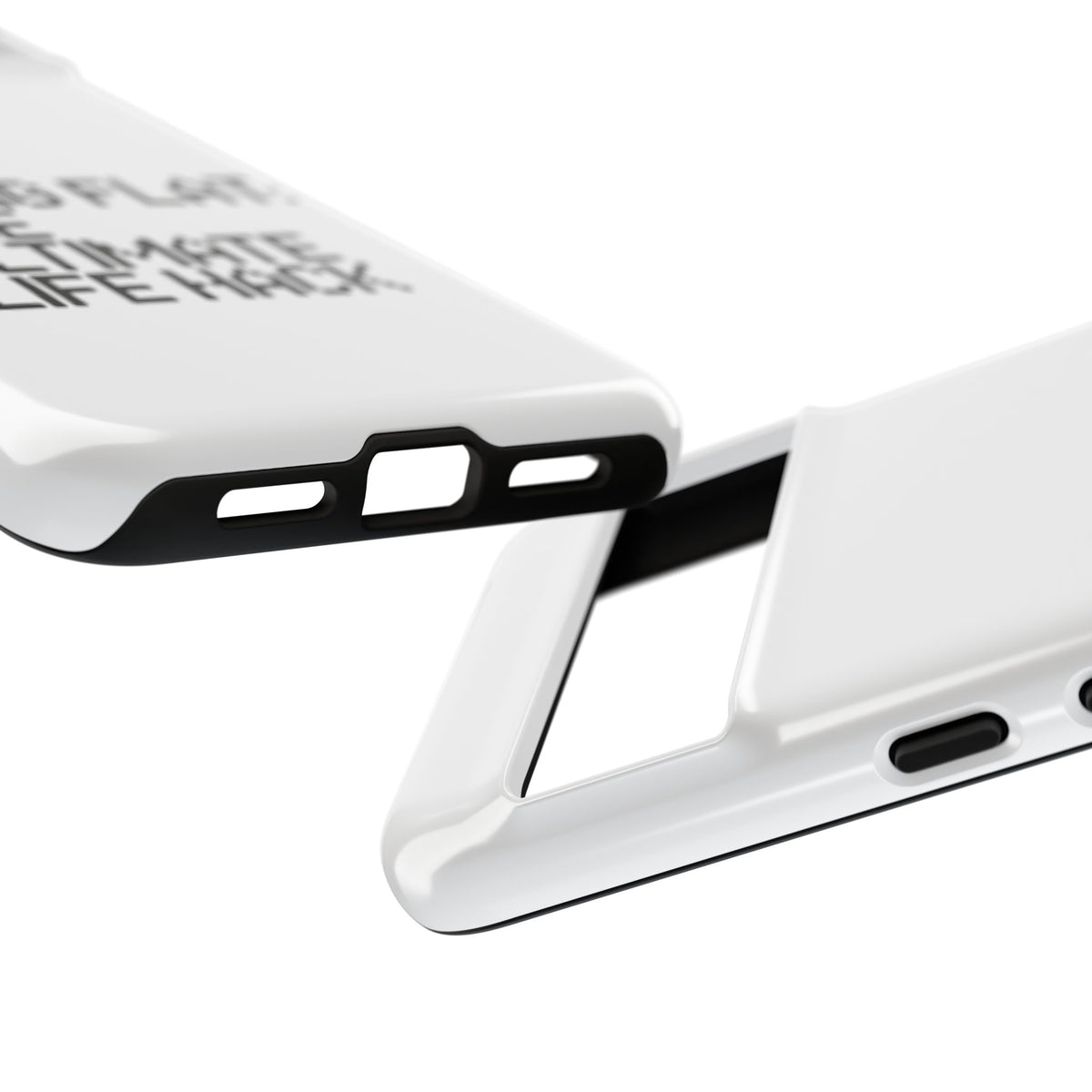 Lying Flat, The Ultimate Life Hack Phone Case