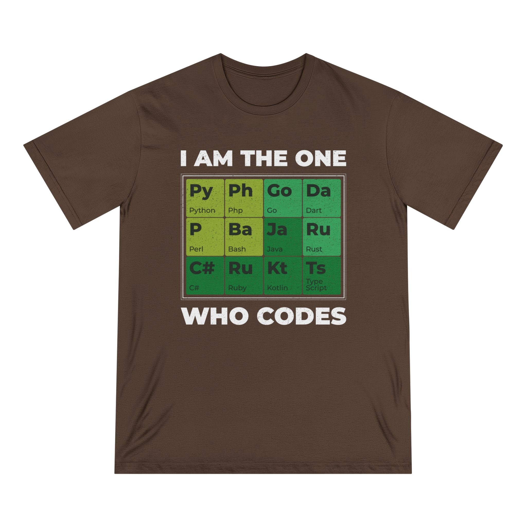 Developer's Periodic Table - Organic T-shirt