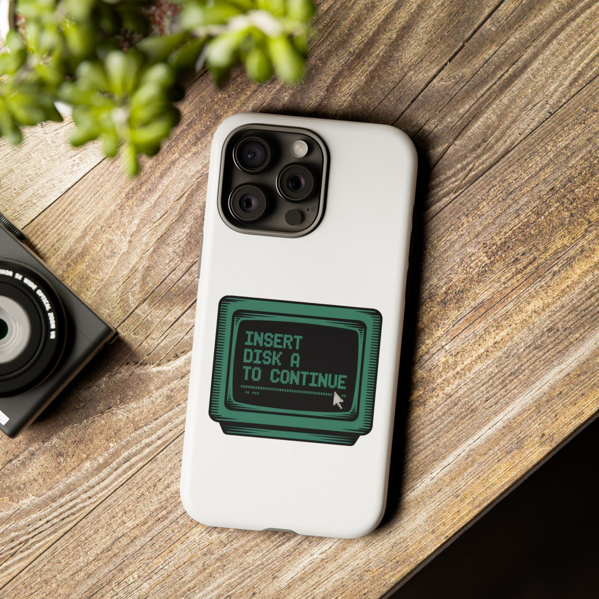 Insert Disk A to Continue Phone Case