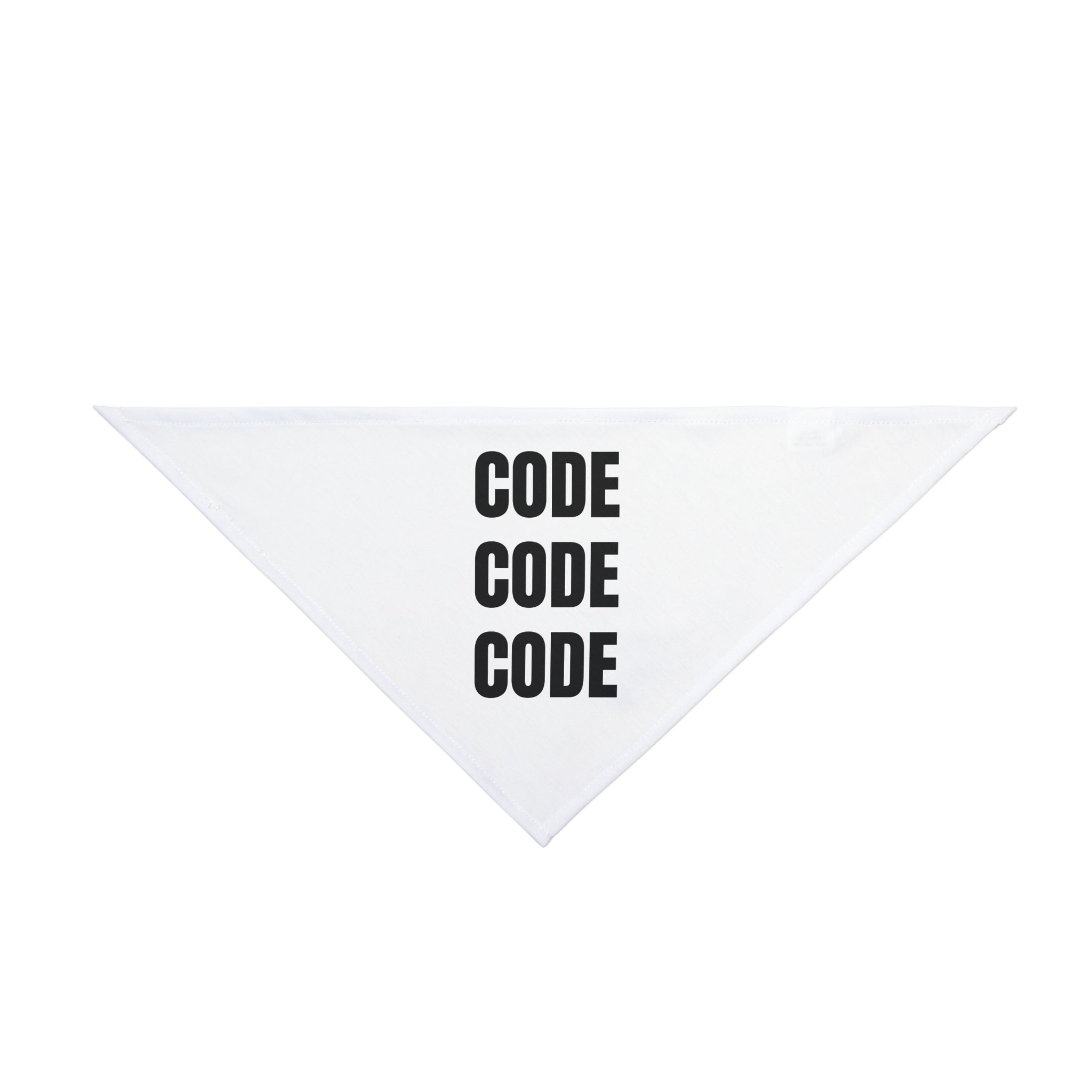 Code Code Code - Pet Bandana