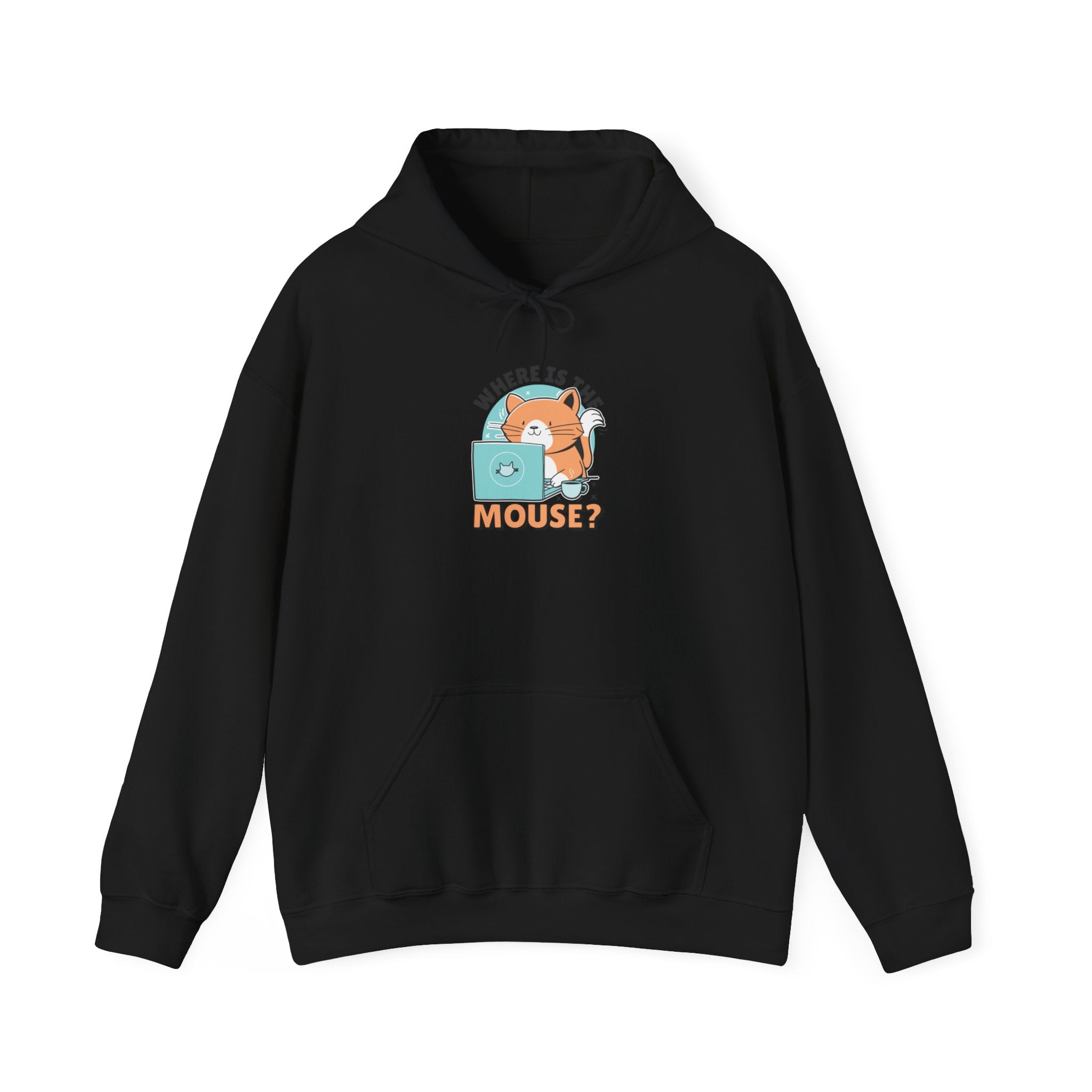 Mouse Cat - Hooded Sweatshirt