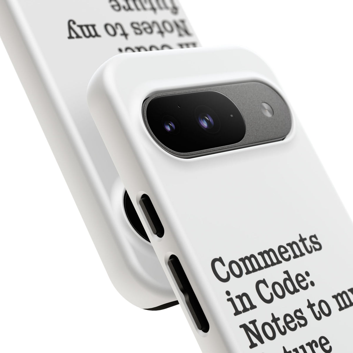 Comments in Code, Notes to My Future Confused Self Phone Case