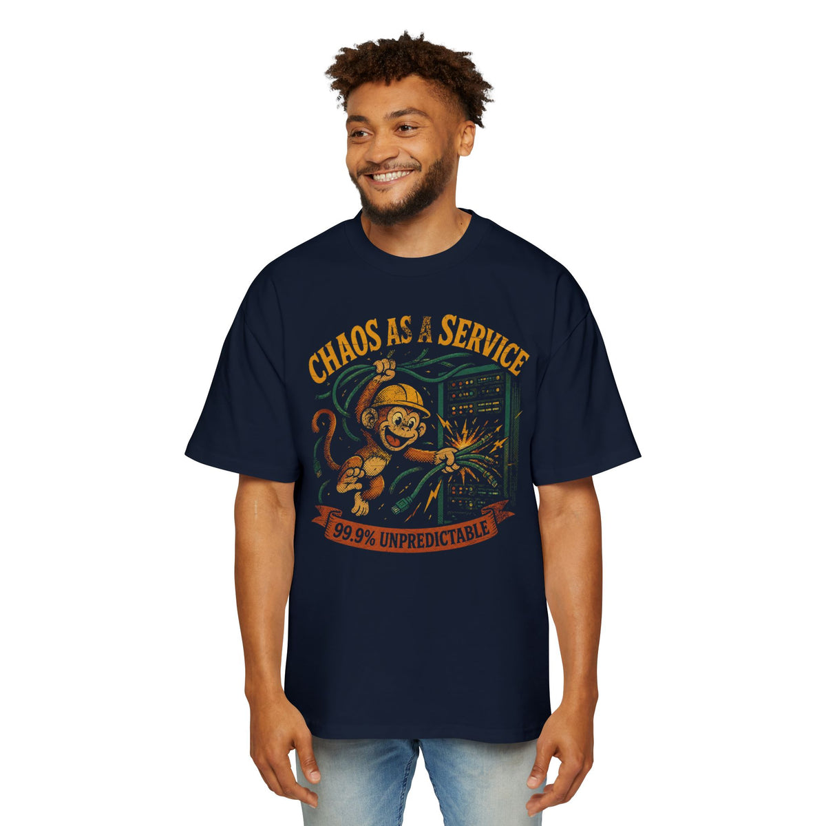 Chaos as a Service Oversized Tee