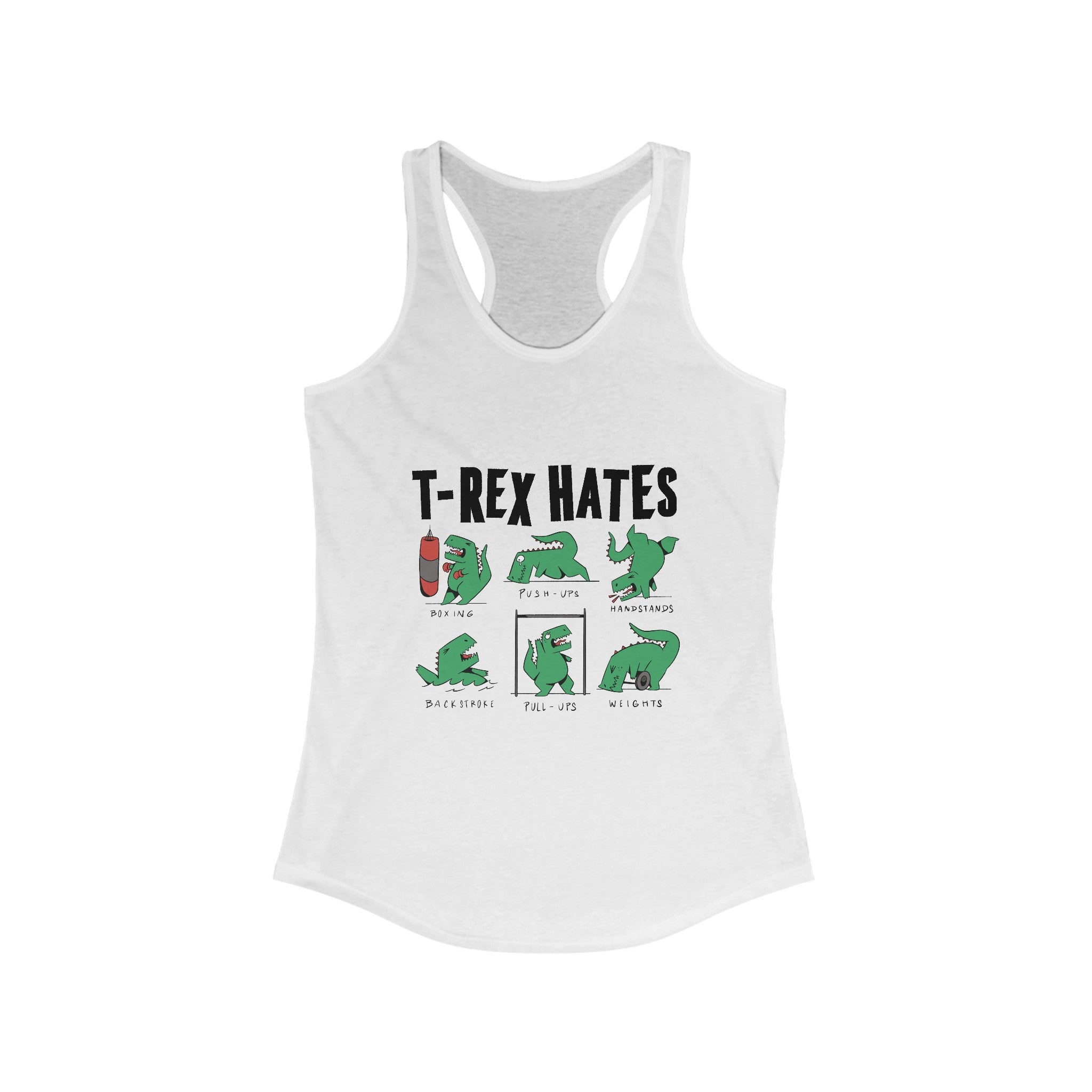 Trex Hates - Women's Racerback Tank