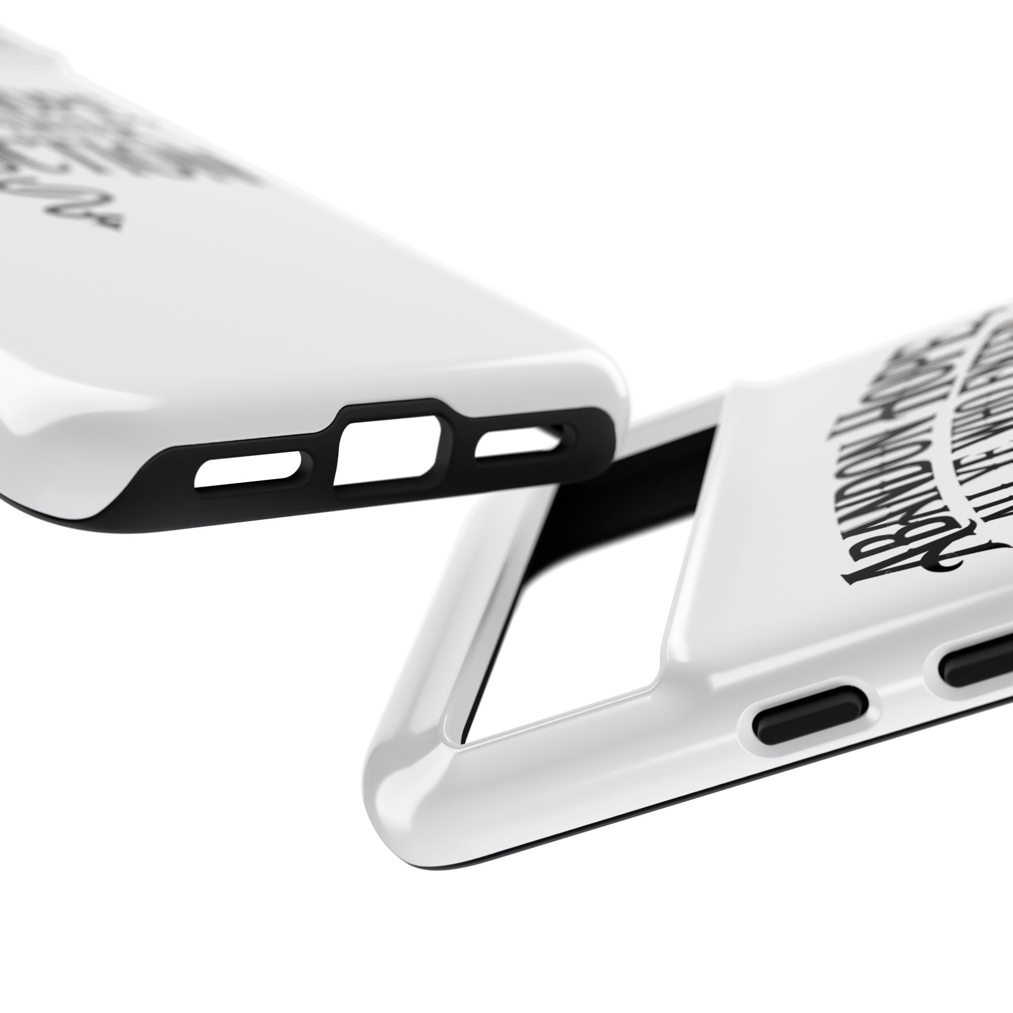 Abandon hope all ye who enter production- Impact-Resistant Phone Case