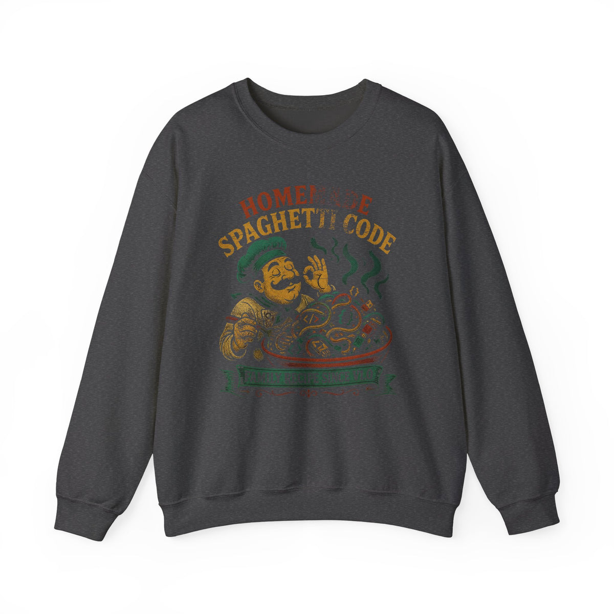 Homemade Spaghetti Code Sweatshirt