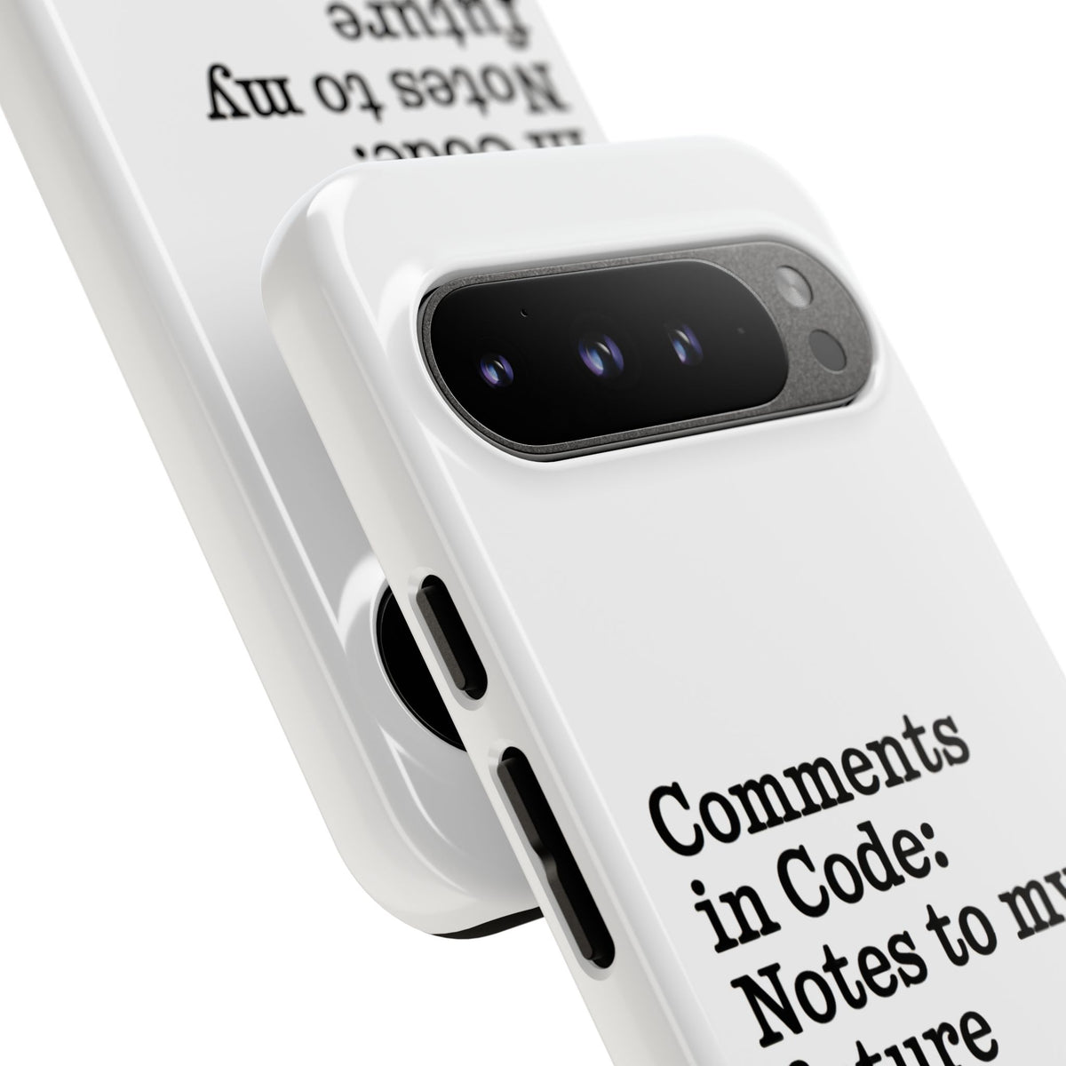 Comments in Code, Notes to My Future Confused Self Phone Case