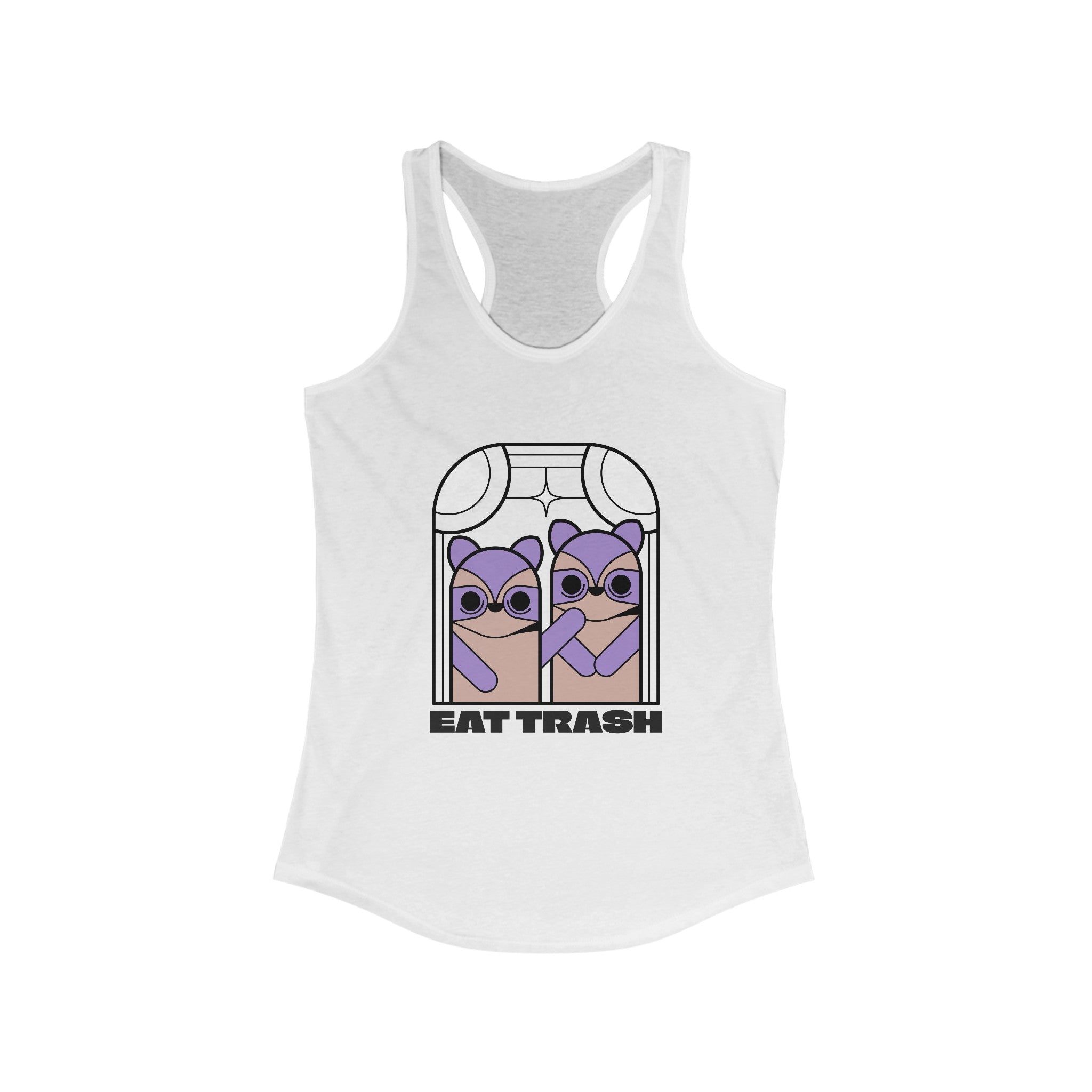 Eat Trush - Women's Racerback Tank