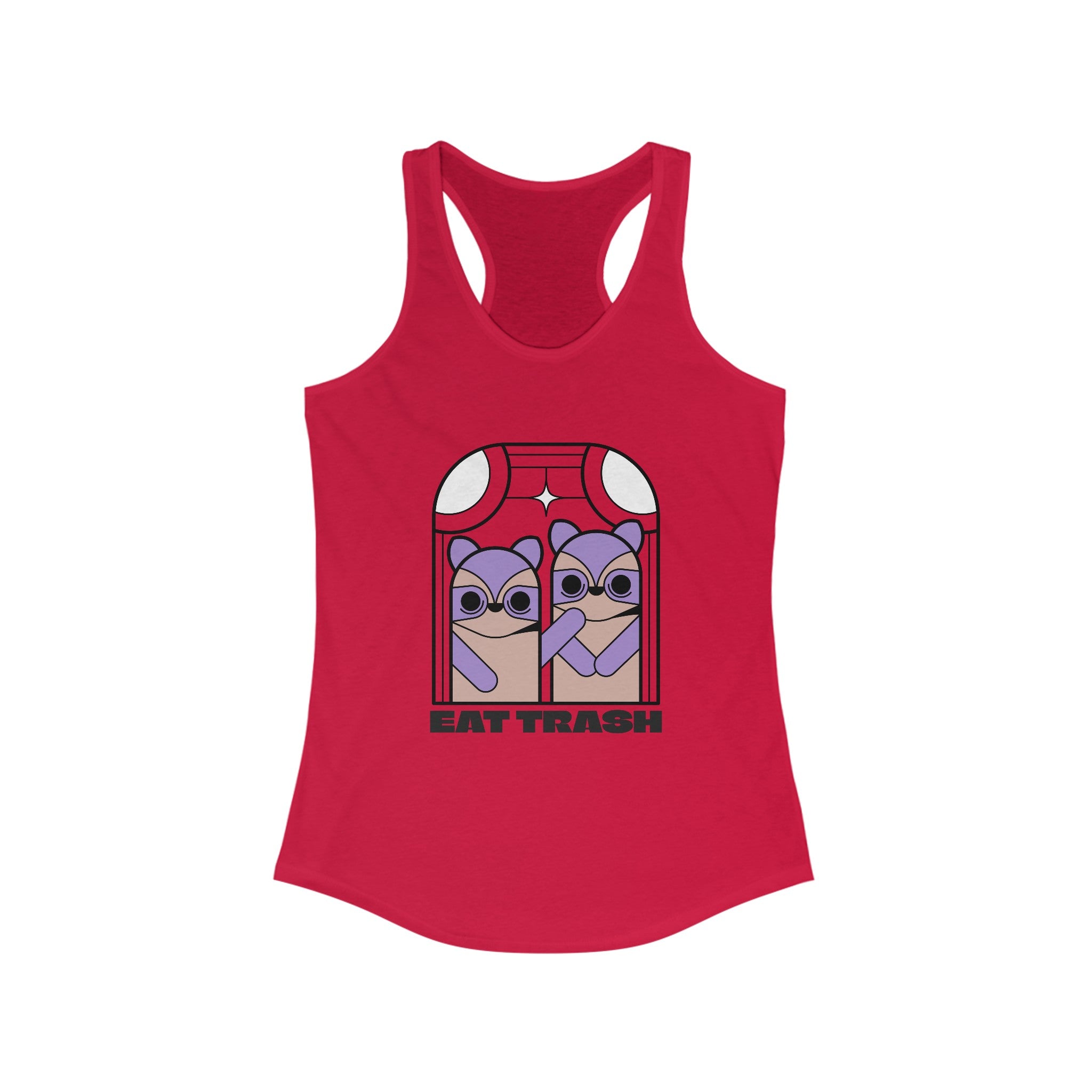 Eat Trush - Women's Racerback Tank