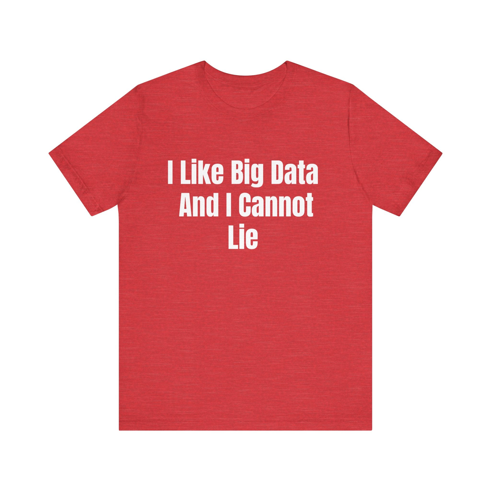 I Like Big Data And I Cannot Lie - T-Shirt
