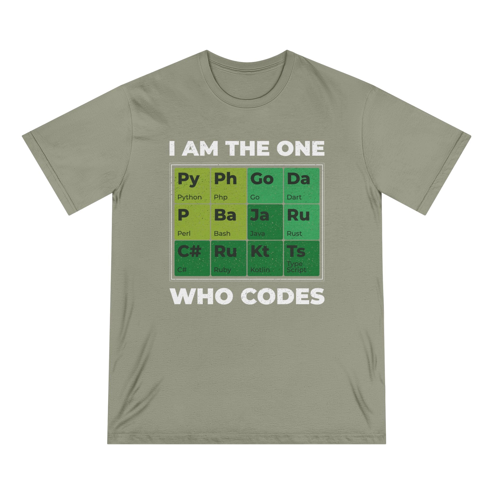 Developer's Periodic Table - Organic T-shirt