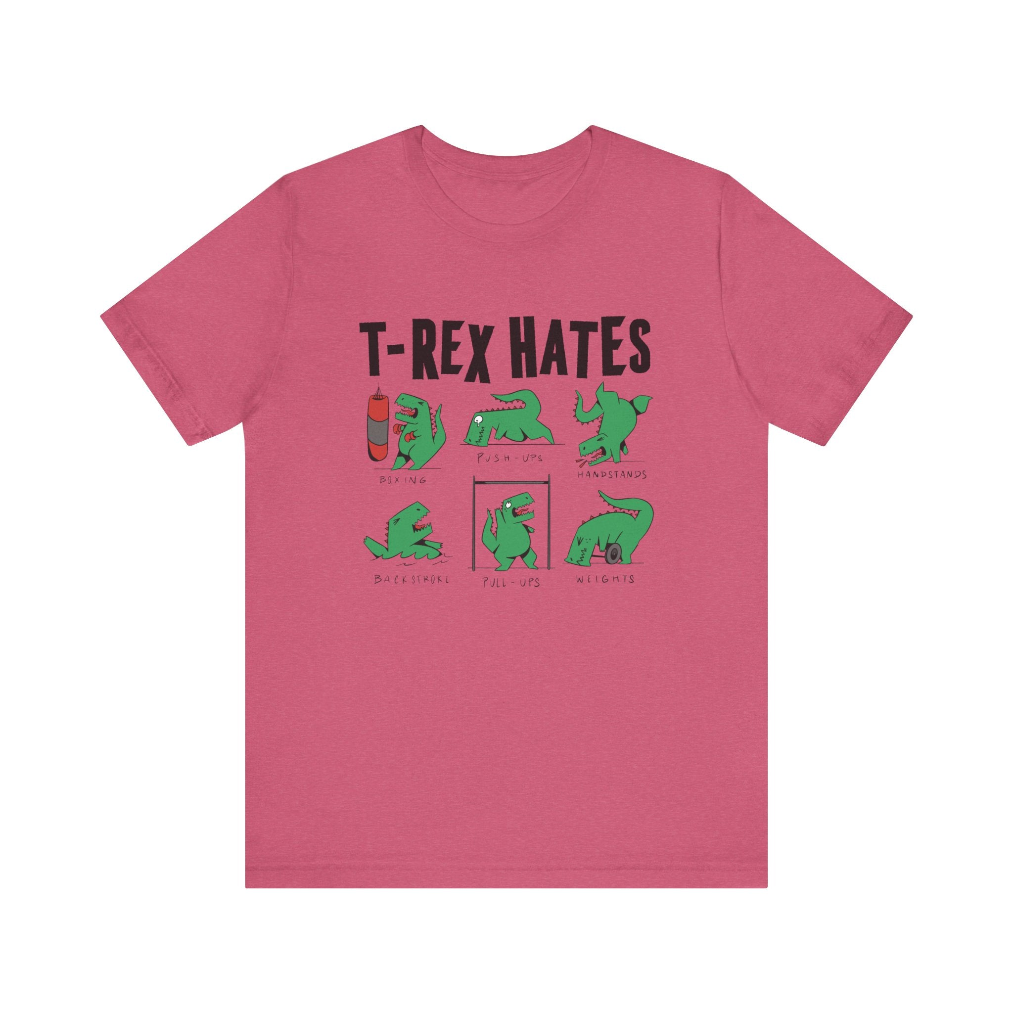 Trex Hates hat featuring bold graphic design