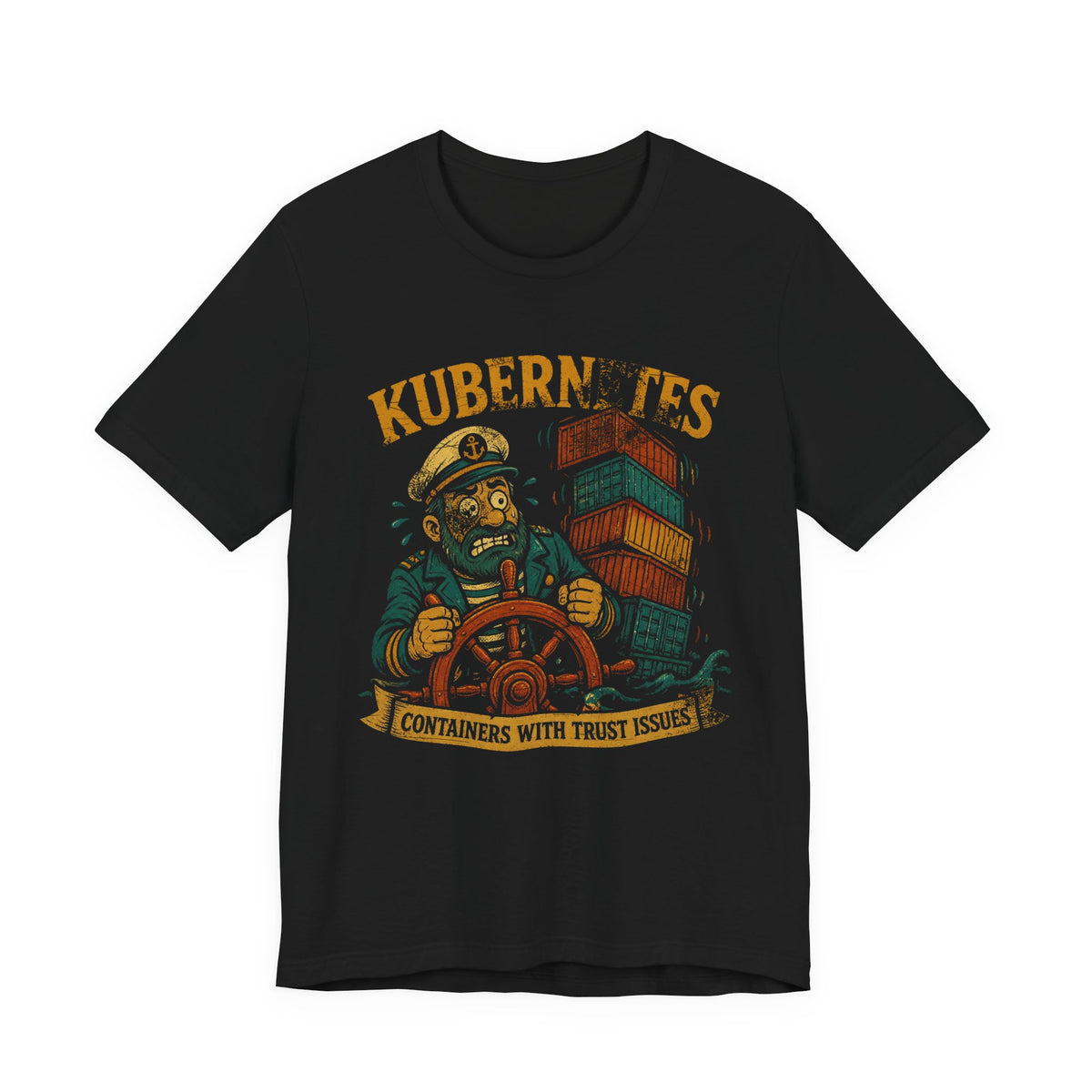 Kubernetes, Containers With Trust Issues T-Shirt