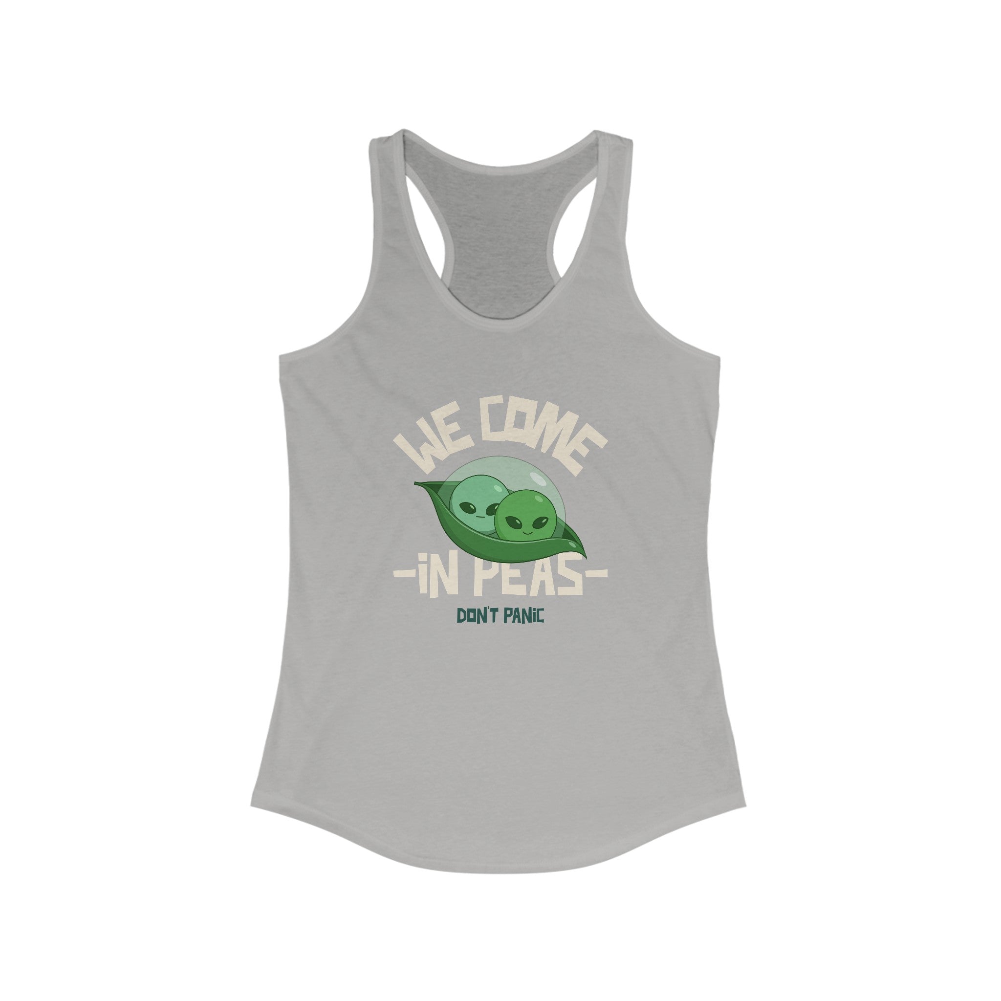 We Come in Pees - Women's Racerback Tank
