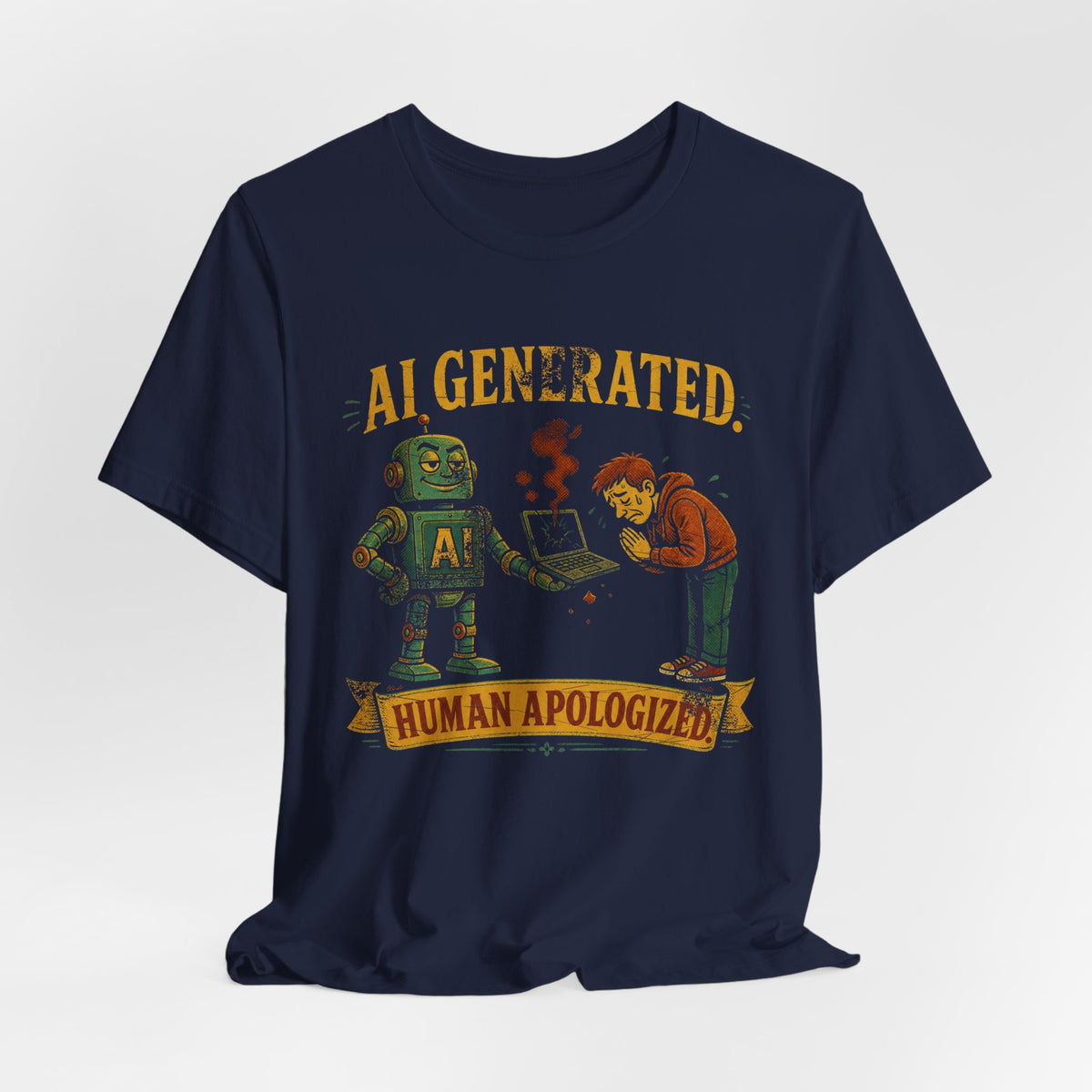 AI Generated, Human Apologized T-Shirt