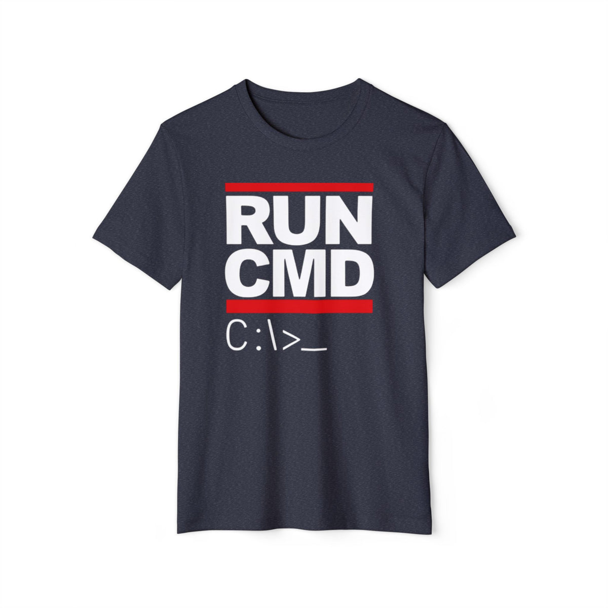 RUN CMD Recycled Organic Tee