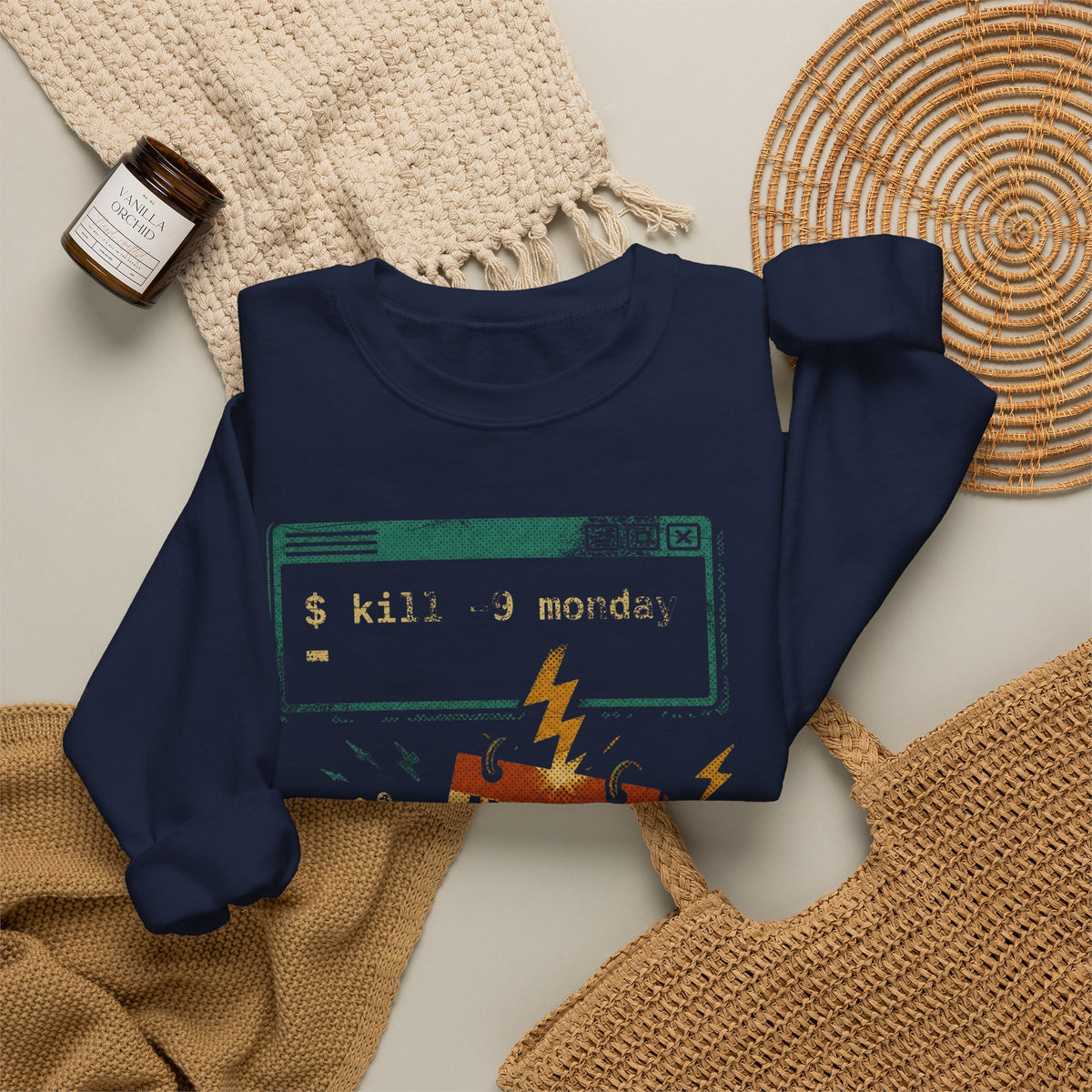 kill -9 Monday Sweatshirt