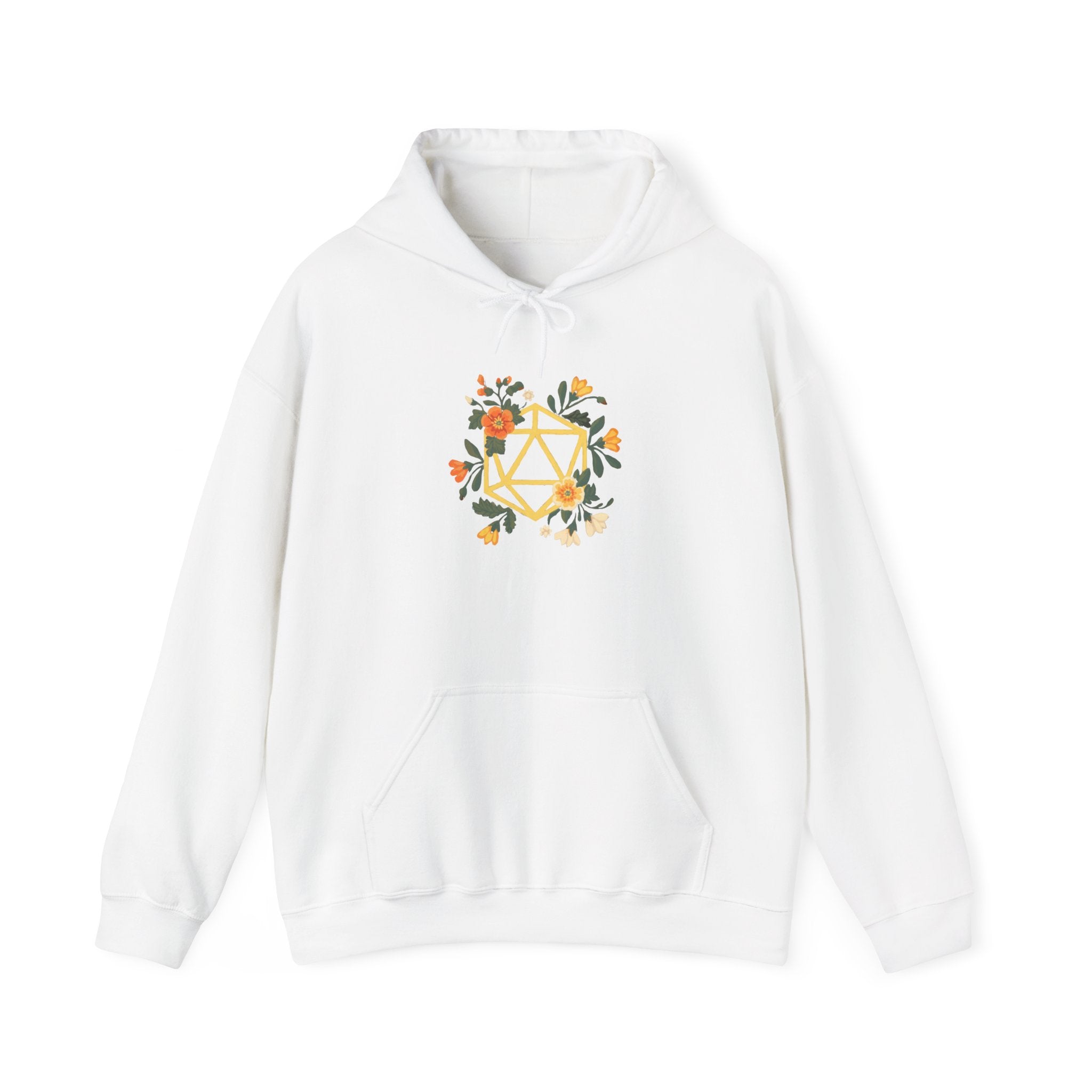 Flower Polyhedron - Hooded Sweatshirt