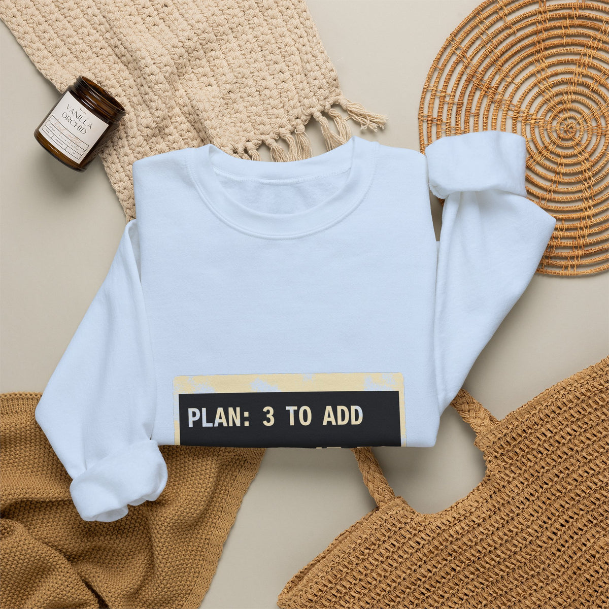 Plan 3 to Add, Apply 47 to Destroy Sweatshirt
