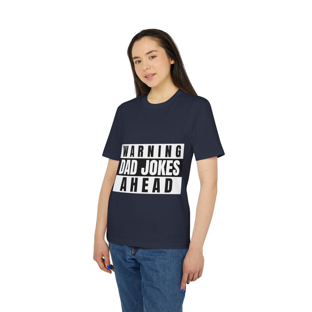 Warning: Dad Jokes Ahead Organic Tee