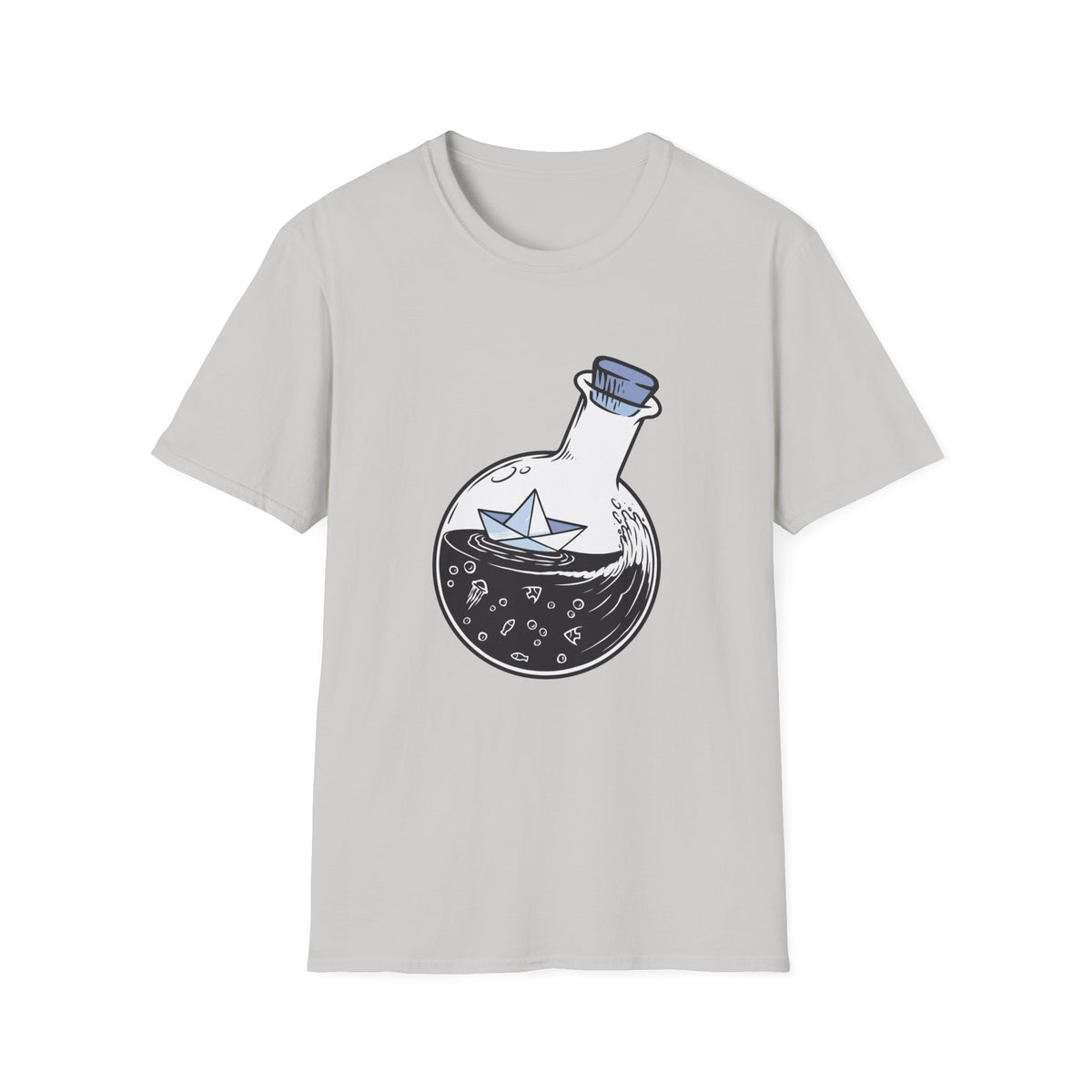 Paper Boat in a Bottle