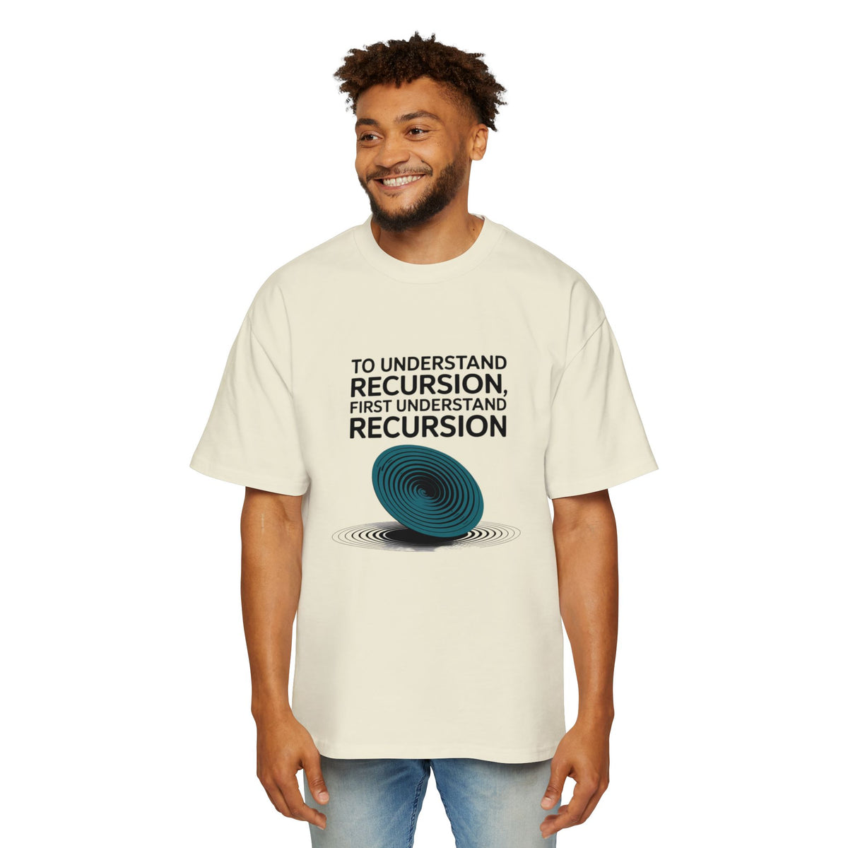 To Understand Recursion, First Understand Recursion Oversized Tee