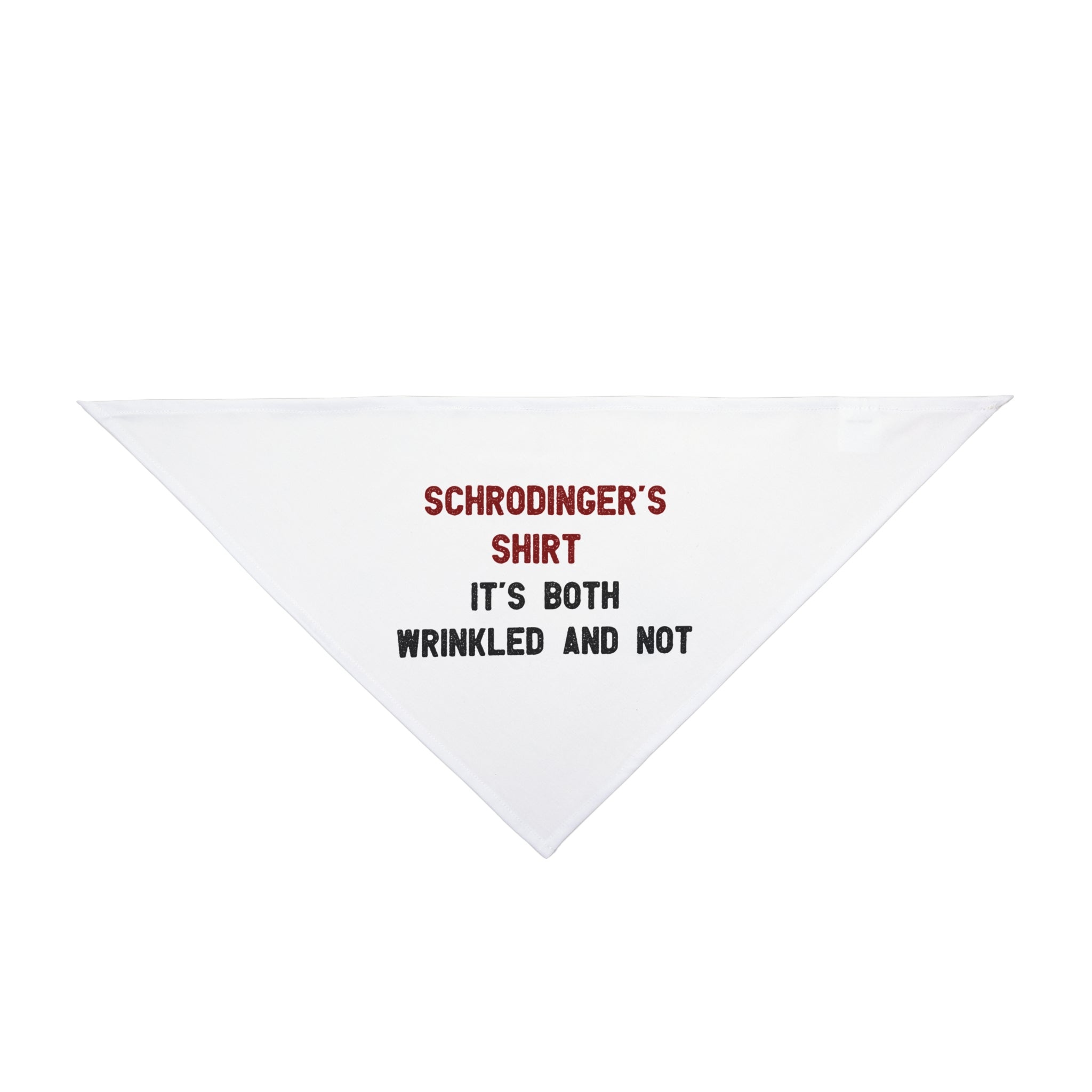 Schrodingers Shirt - Pet Bandana