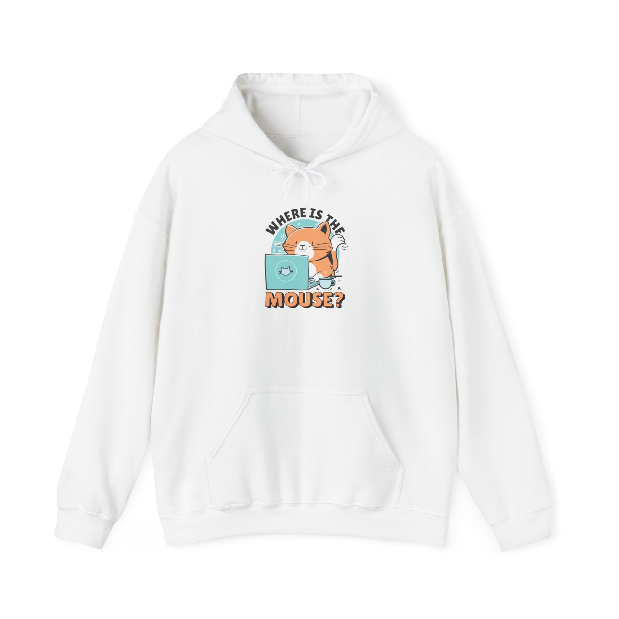 Mouse Cat - Hooded Sweatshirt