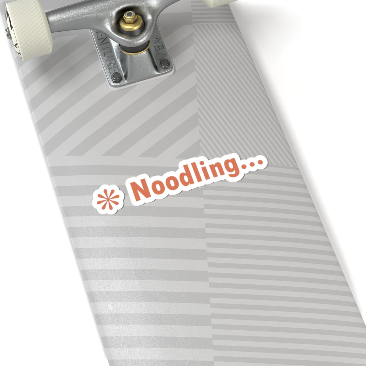 Noodling Claude Code Sticker
