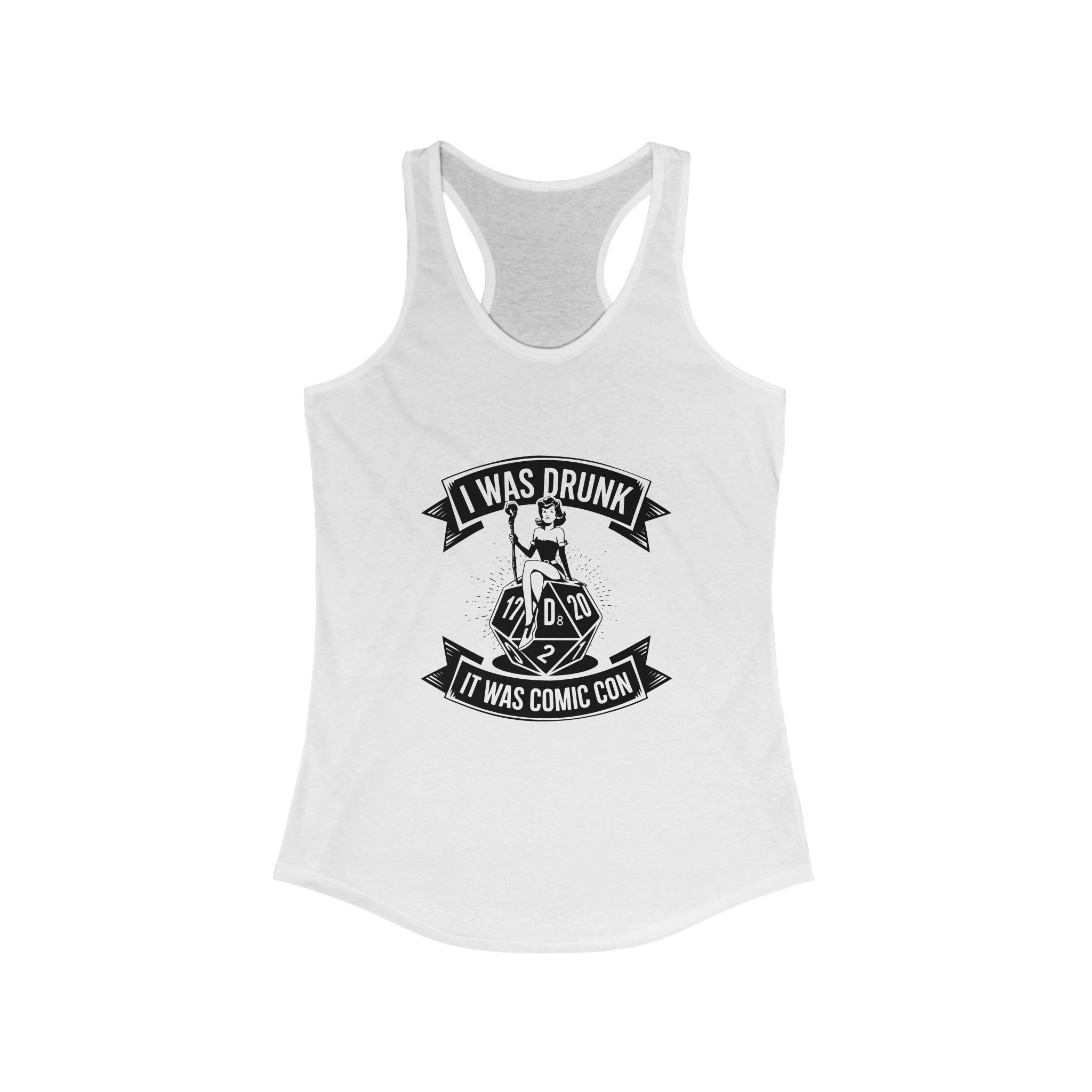 Comic Con Drunk Chronicles - Women's Racerback Tank