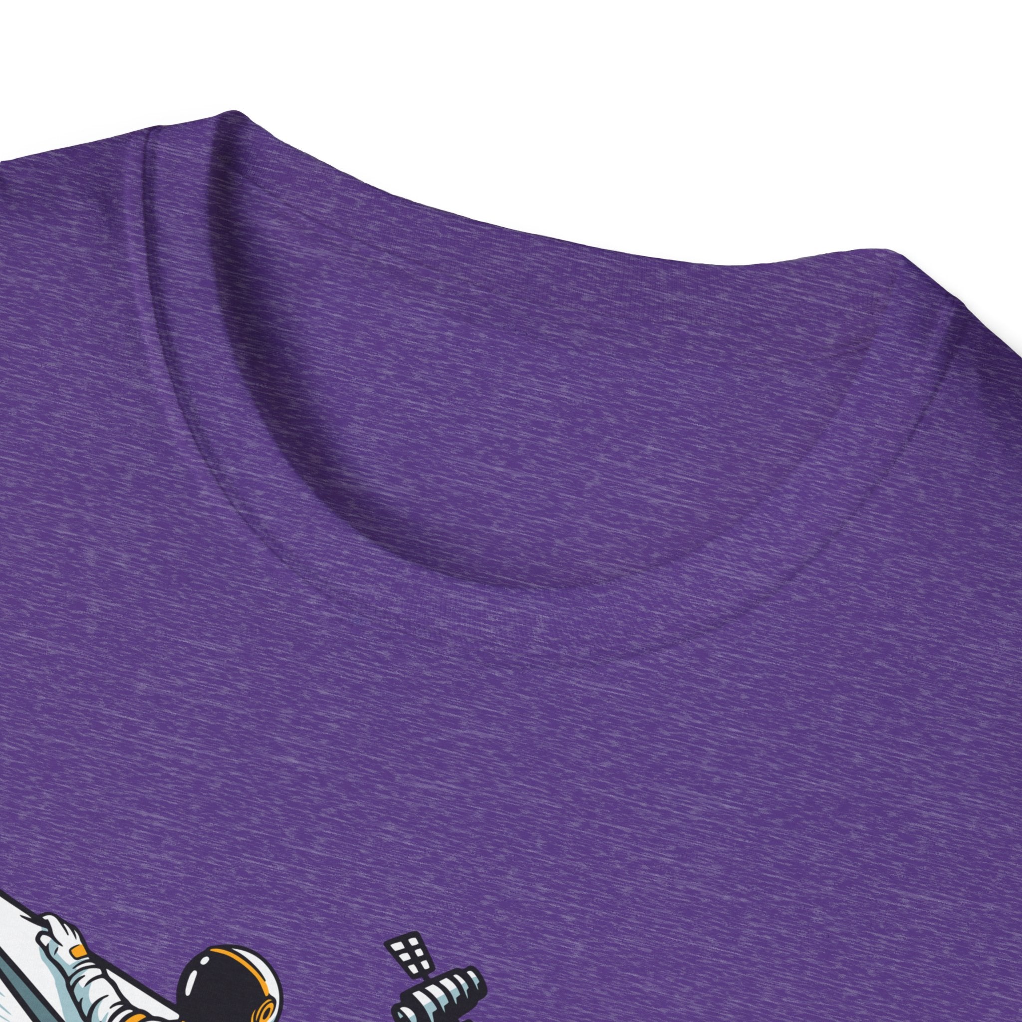 Astronauts Flying On Paper Ships - T Shirt