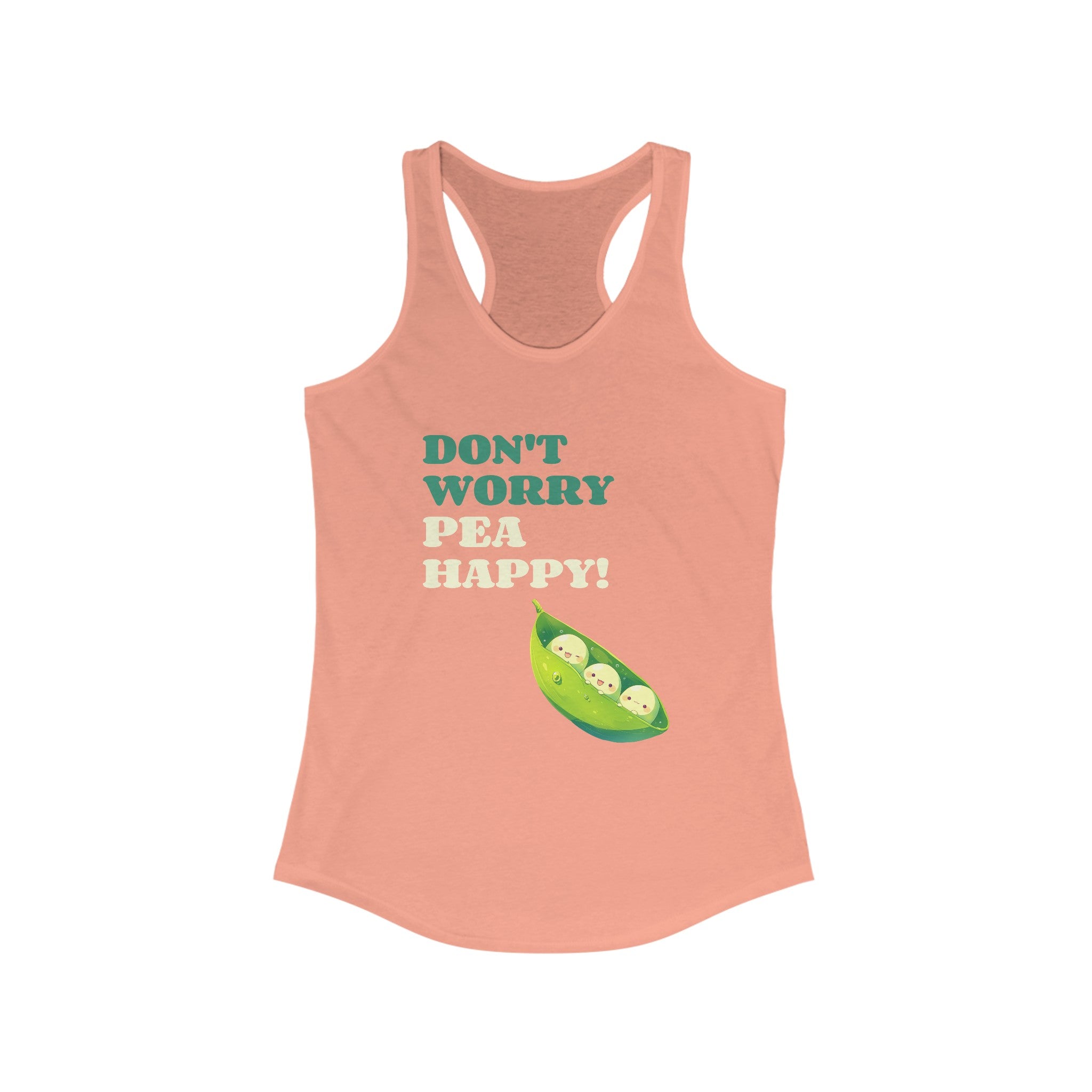 PEA Happy - Women's Racerback Tank