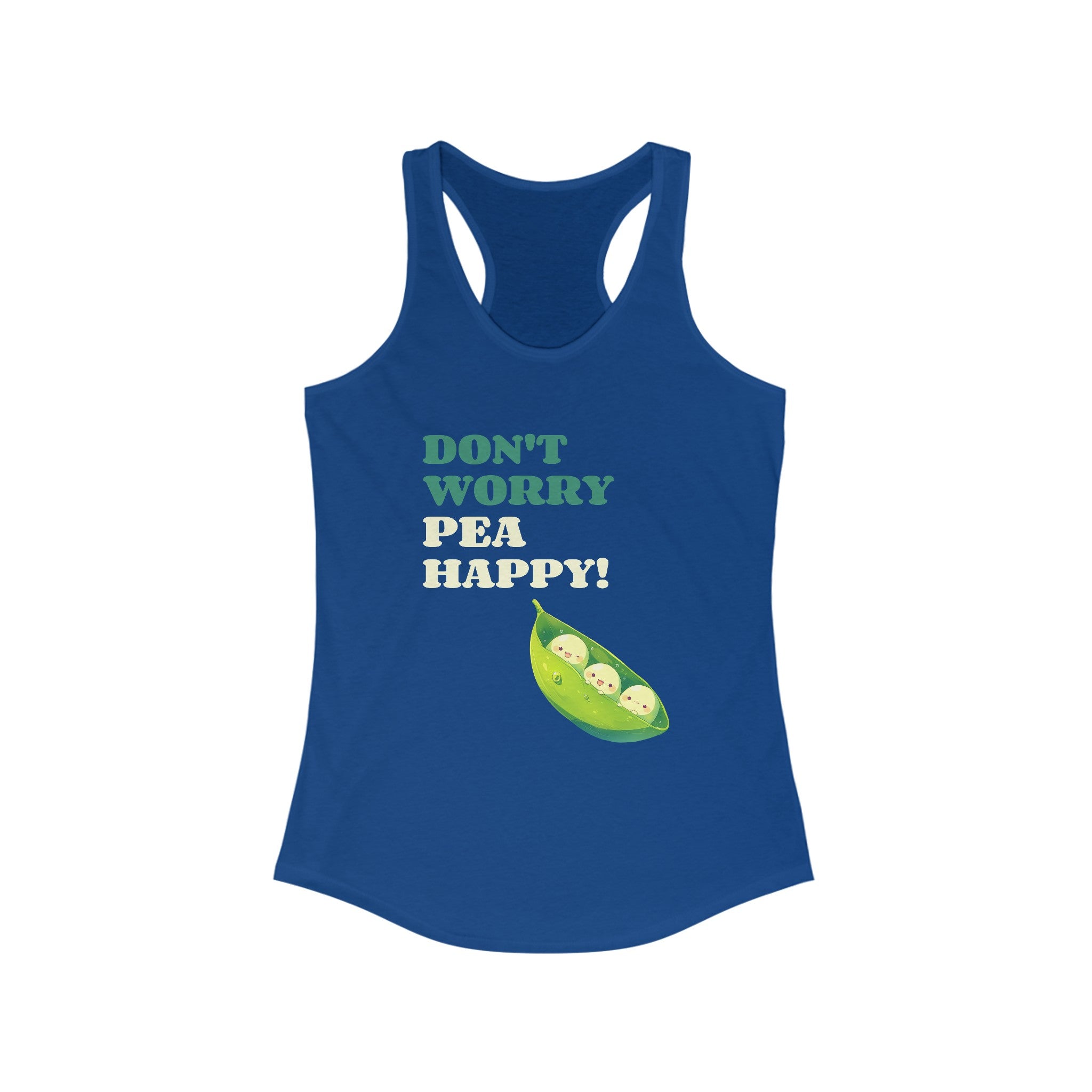 PEA Happy - Women's Racerback Tank