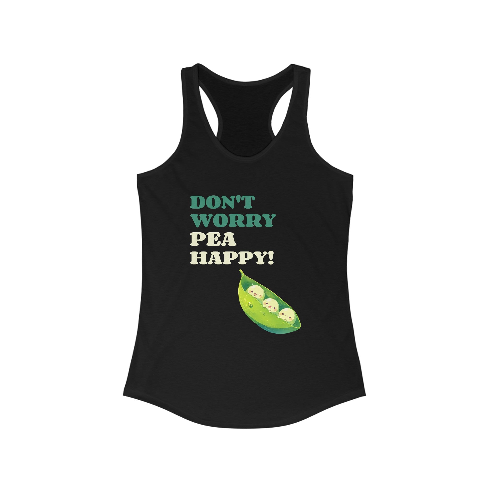 PEA Happy - Women's Racerback Tank