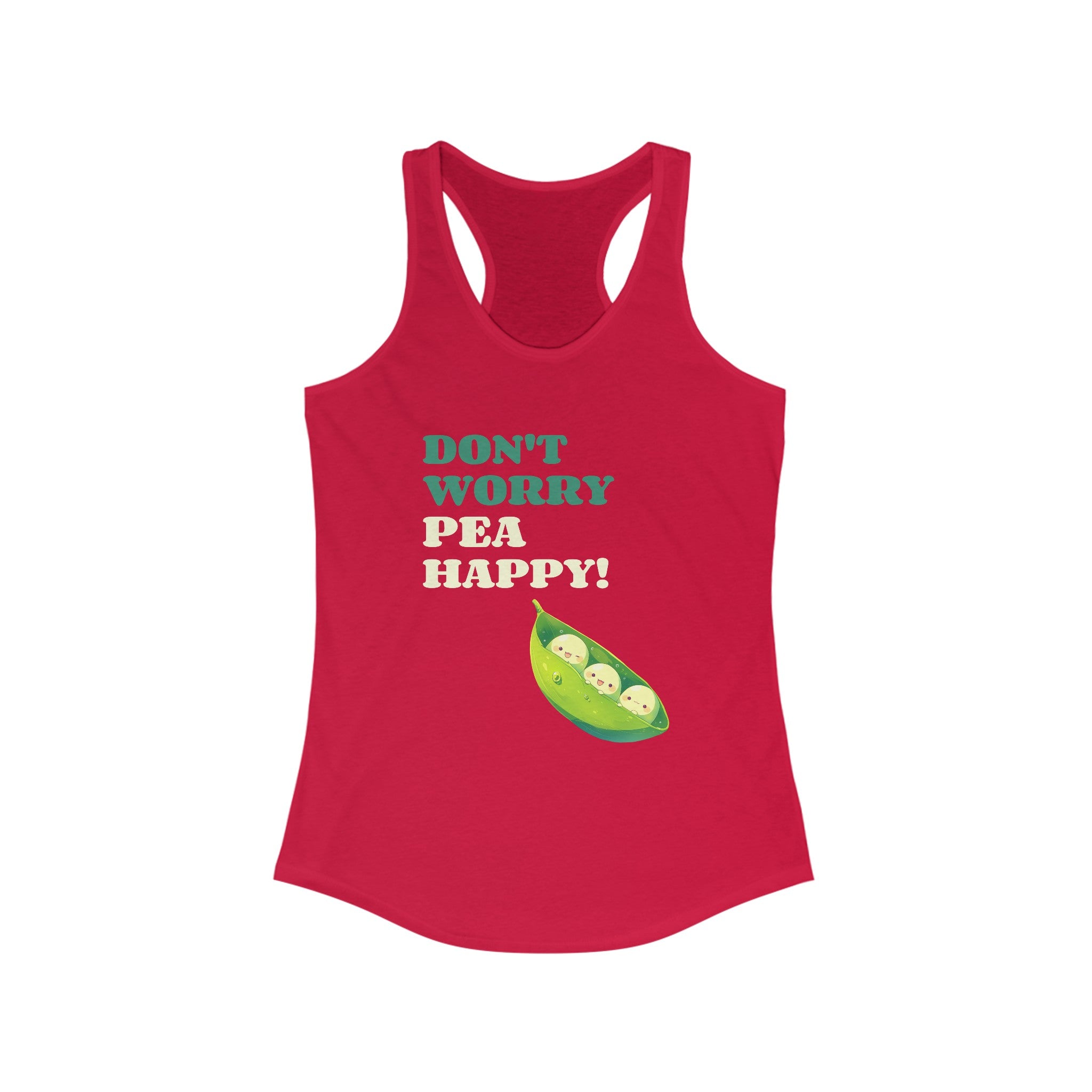 PEA Happy - Women's Racerback Tank