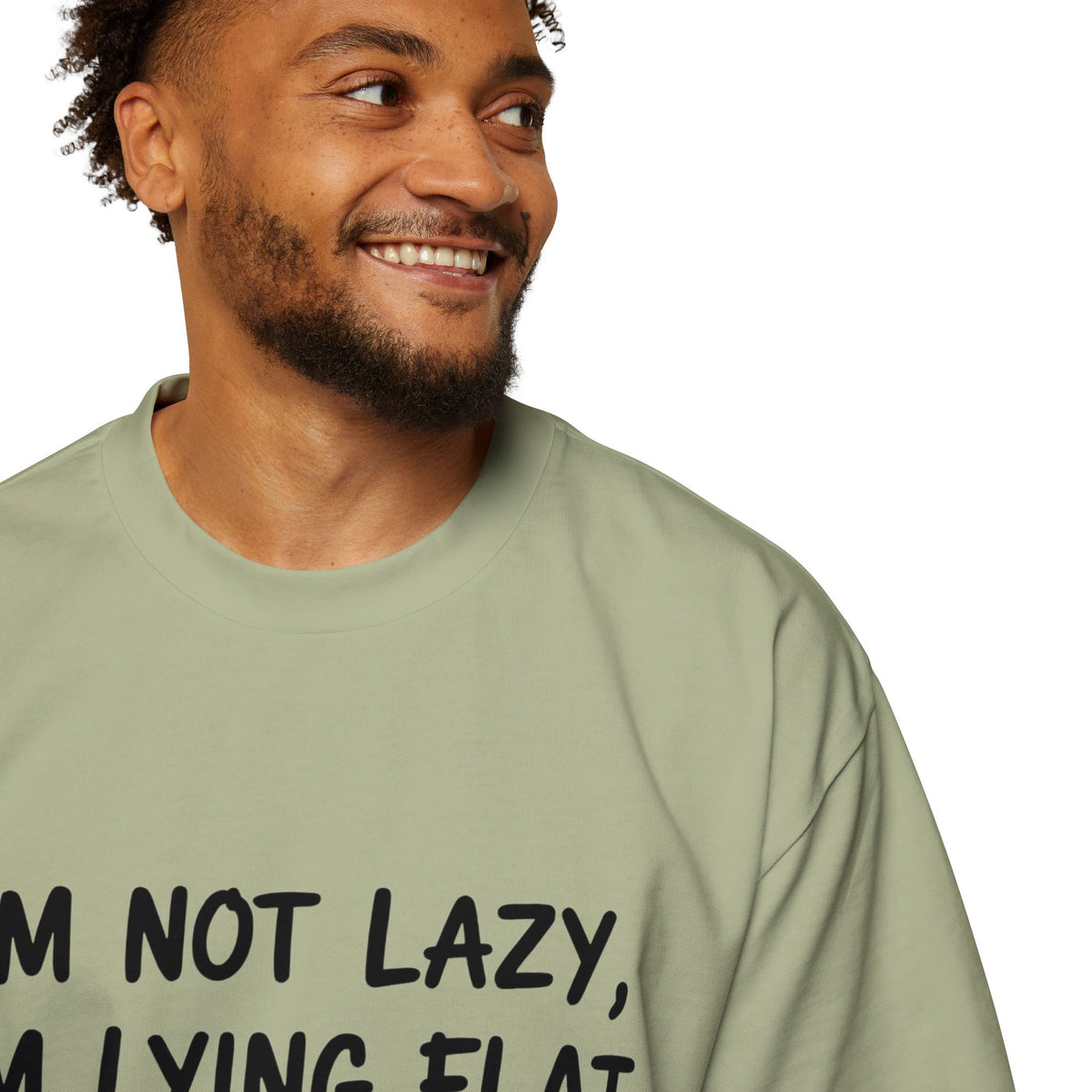I'm Not Lazy, I'm Lying Flat Oversized Tee