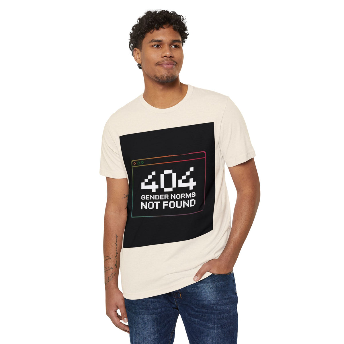 404 Gender Norms Not Found Recycled Organic Tee