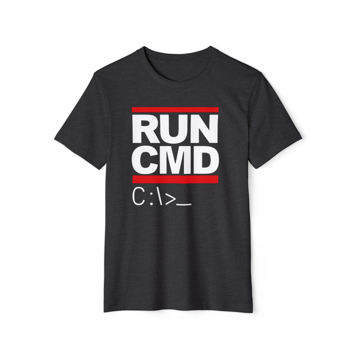 RUN CMD Recycled Organic Tee