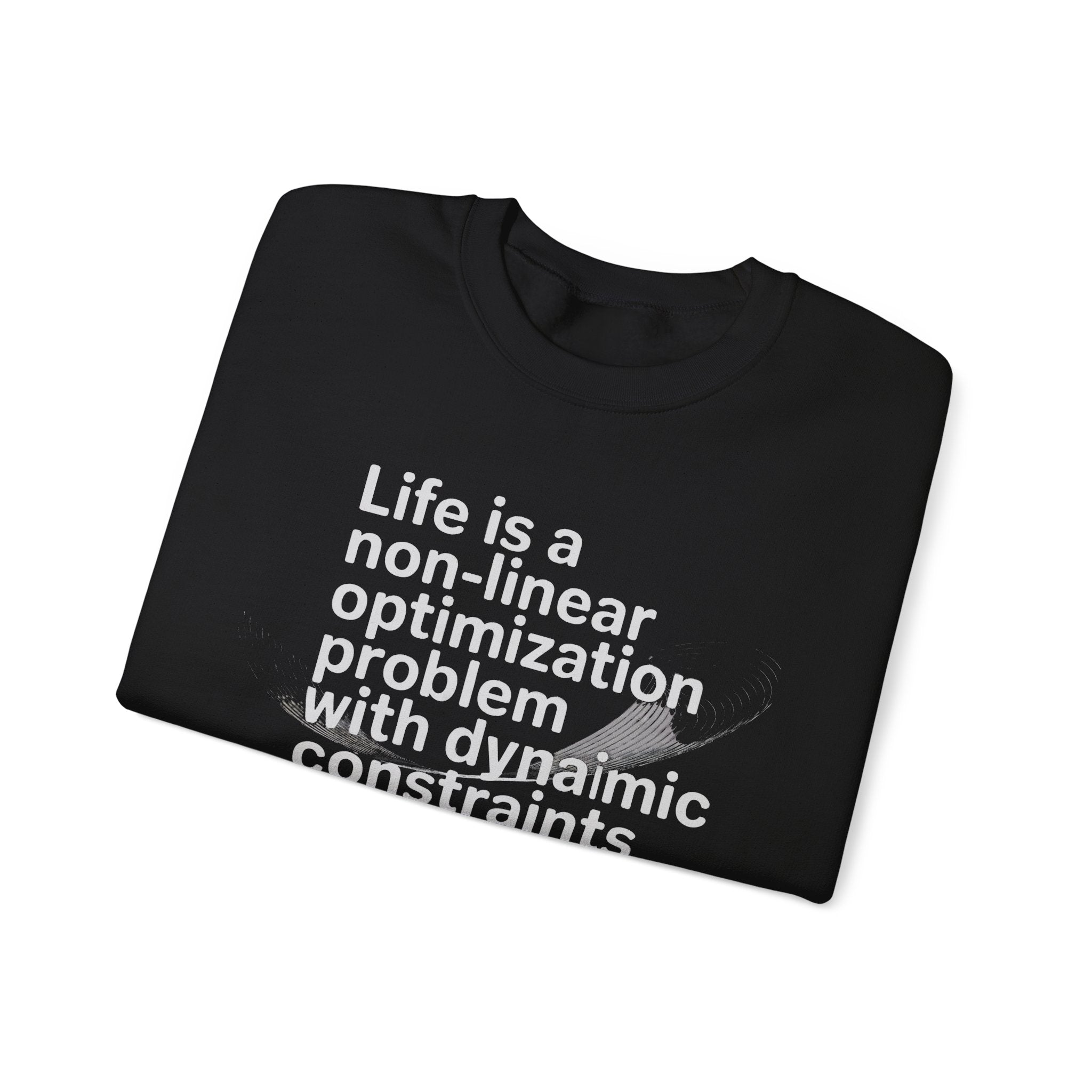 Life is a non linear optimization problem - Sweatshirt