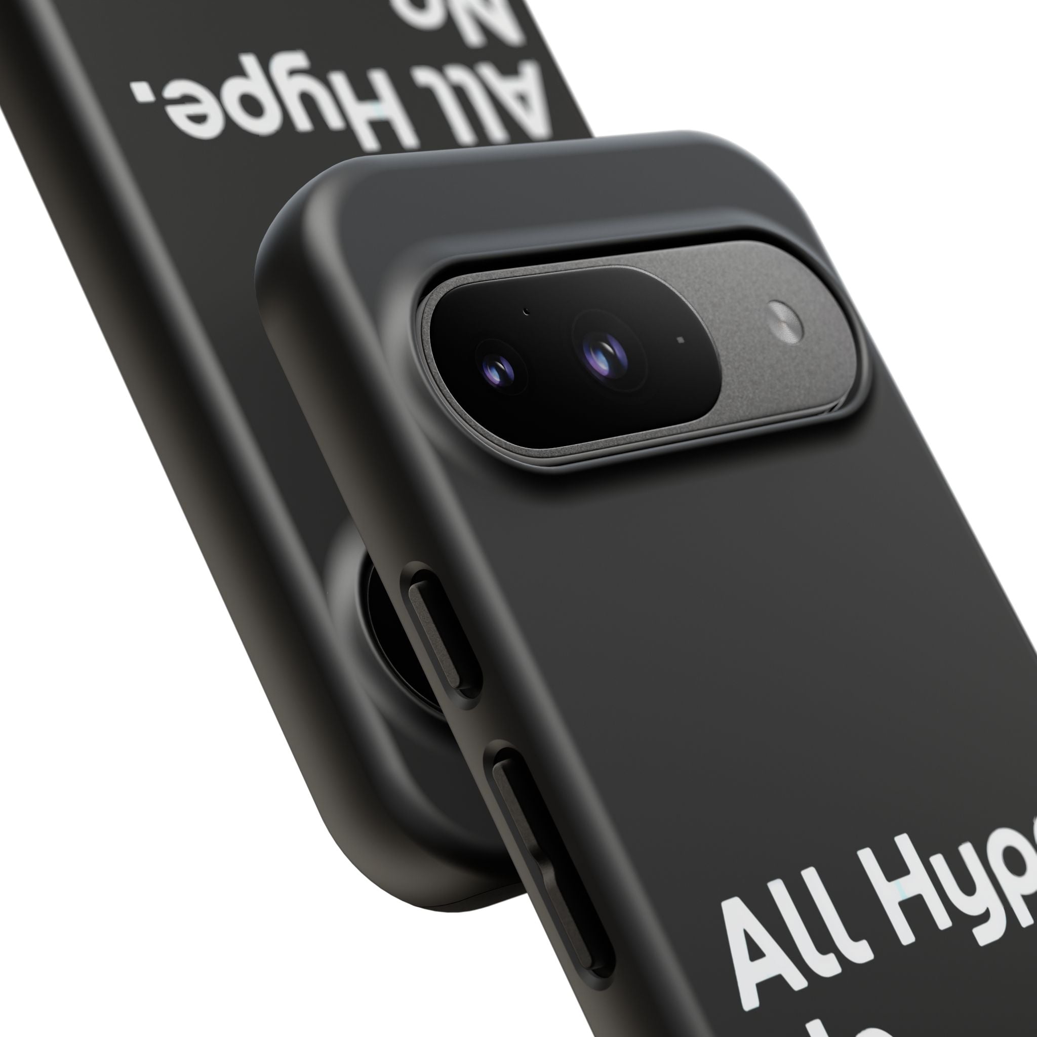 ALL HYPE NO COMPUTE- Impact-Resistant Phone Case